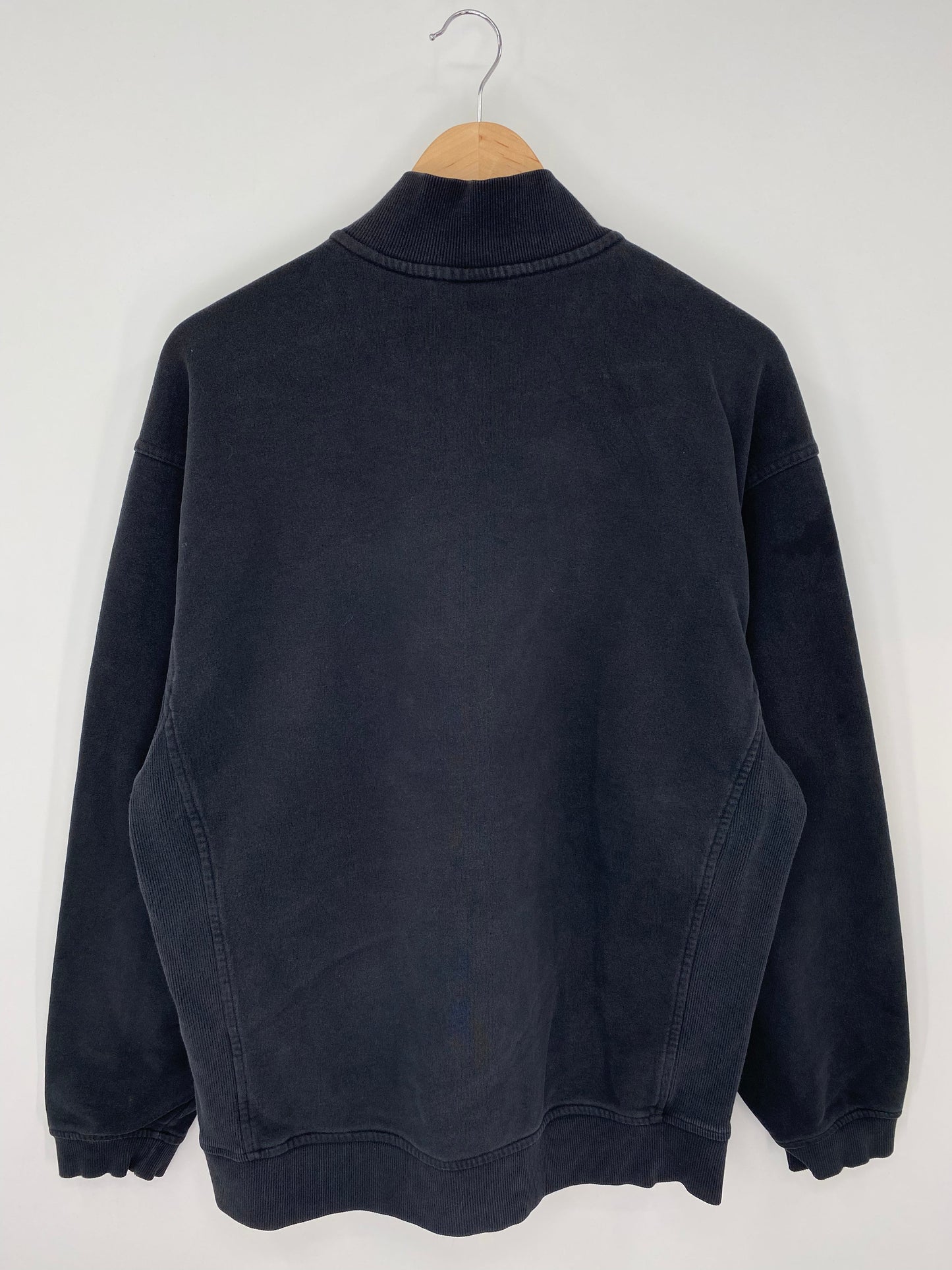.00' NIKE FOOTBALL Size M Vintage College Half Zip Sweat-Shirts/ E802