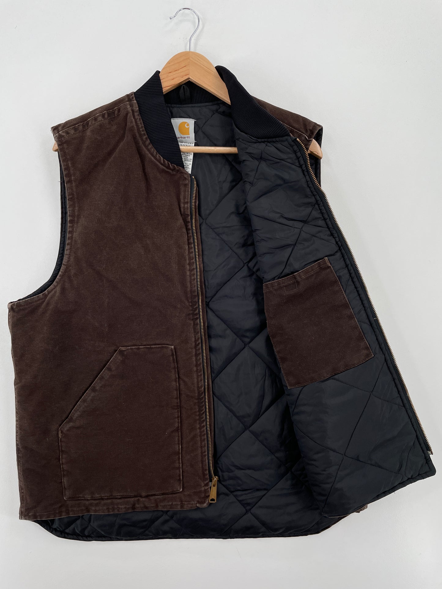 Vintage CARHARTT Size XL Duck Vest / A7292