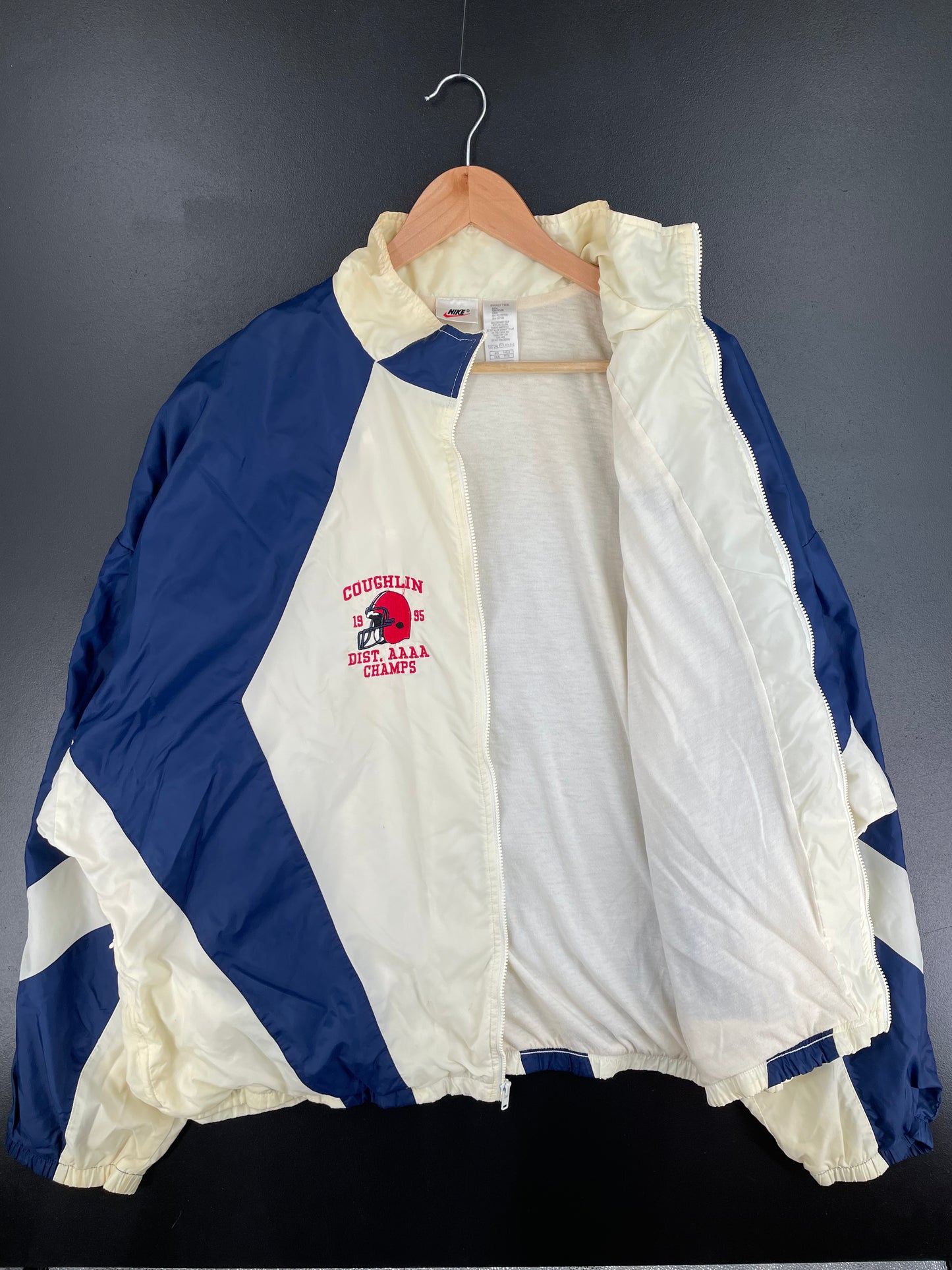 90’s NIKE x COUGHLIN Size XXXL Vintage Nylon Jacket / A1788