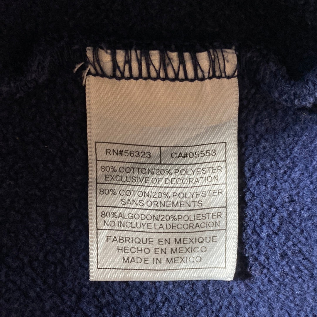 00' NIKE x UCONN Size XL Vintage College Hoodie Sweat-Shirt / E264