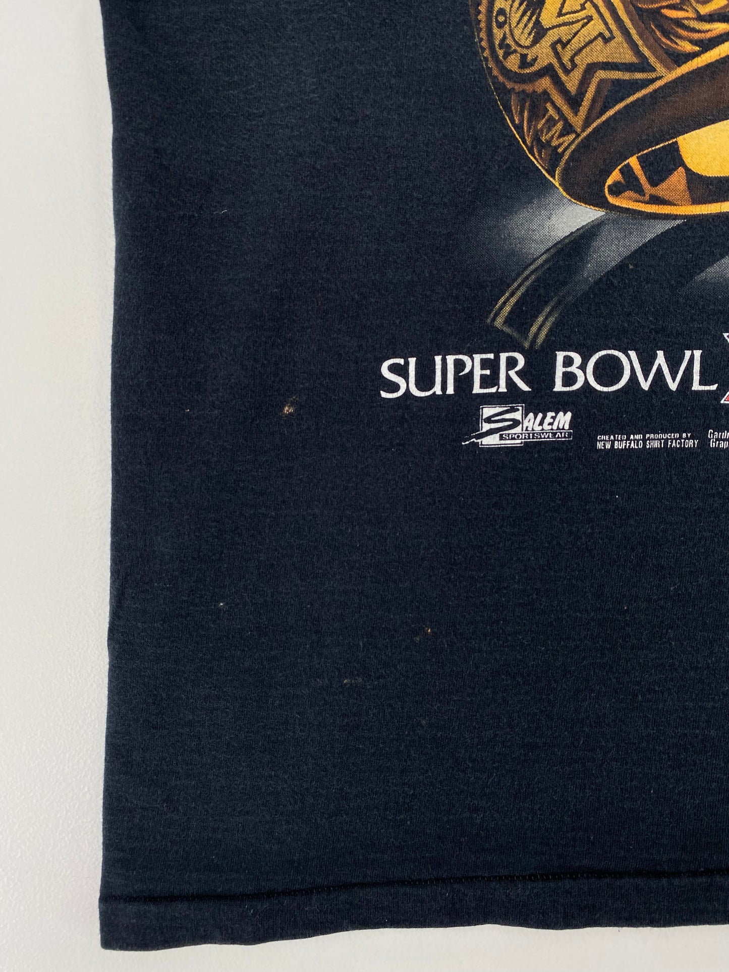 1992 WASHINGTON REDSKINS Made in USA Size L Vintage NFL T-Shirt / A2713