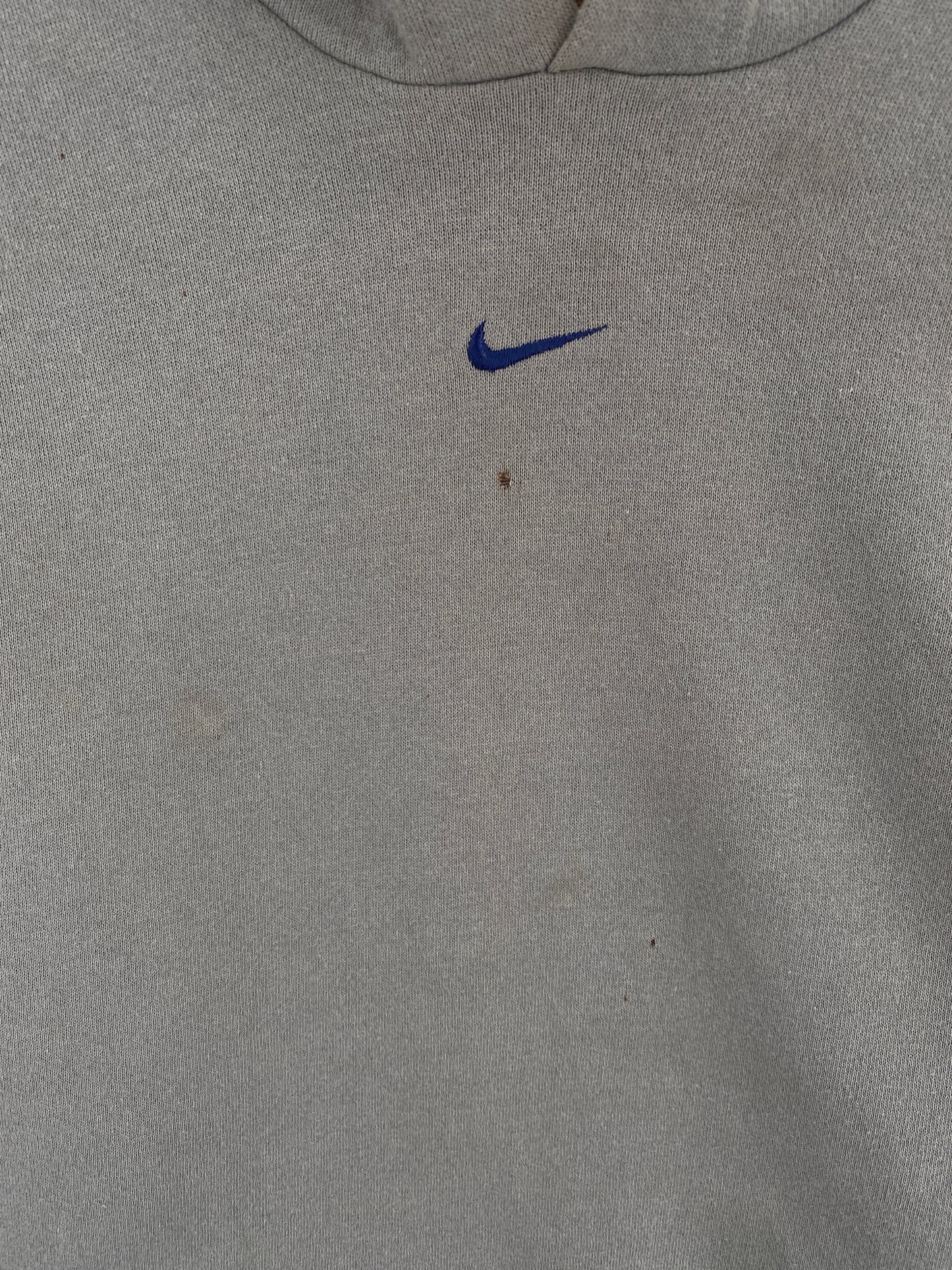 90's NIKE CENTER SWOOSH Size XL Vintage Hoodie Sweat-shirt / A6071