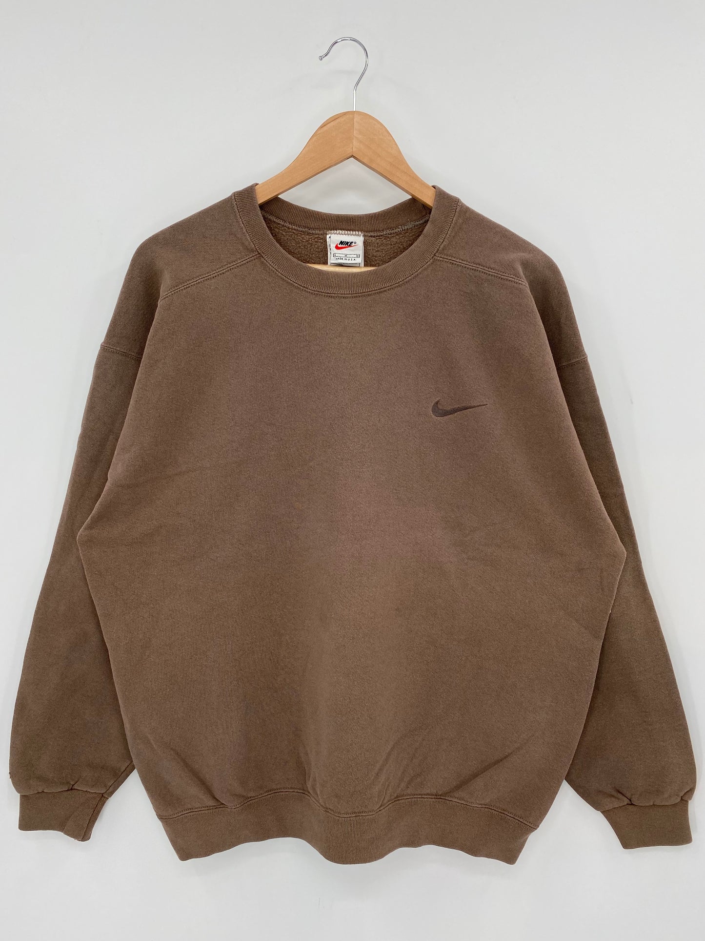 90’s NIKE MINI SWOOSH Made in USA Size M Vintage Sweat-shirt / K7168