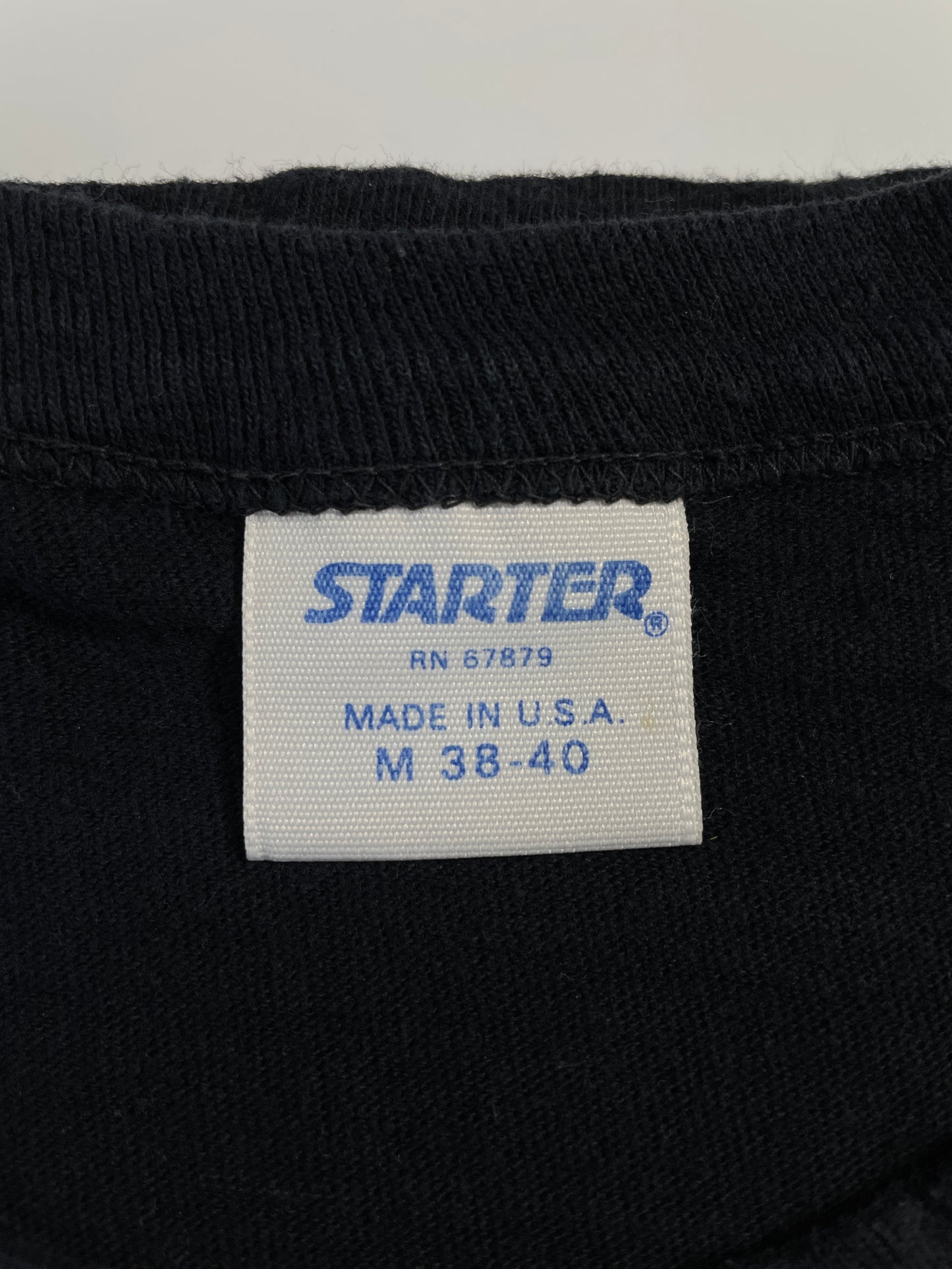 90’s STARTER x BOSTON BRUINS Made in USA Size M Vintage NHL T-Shirt / E4116T