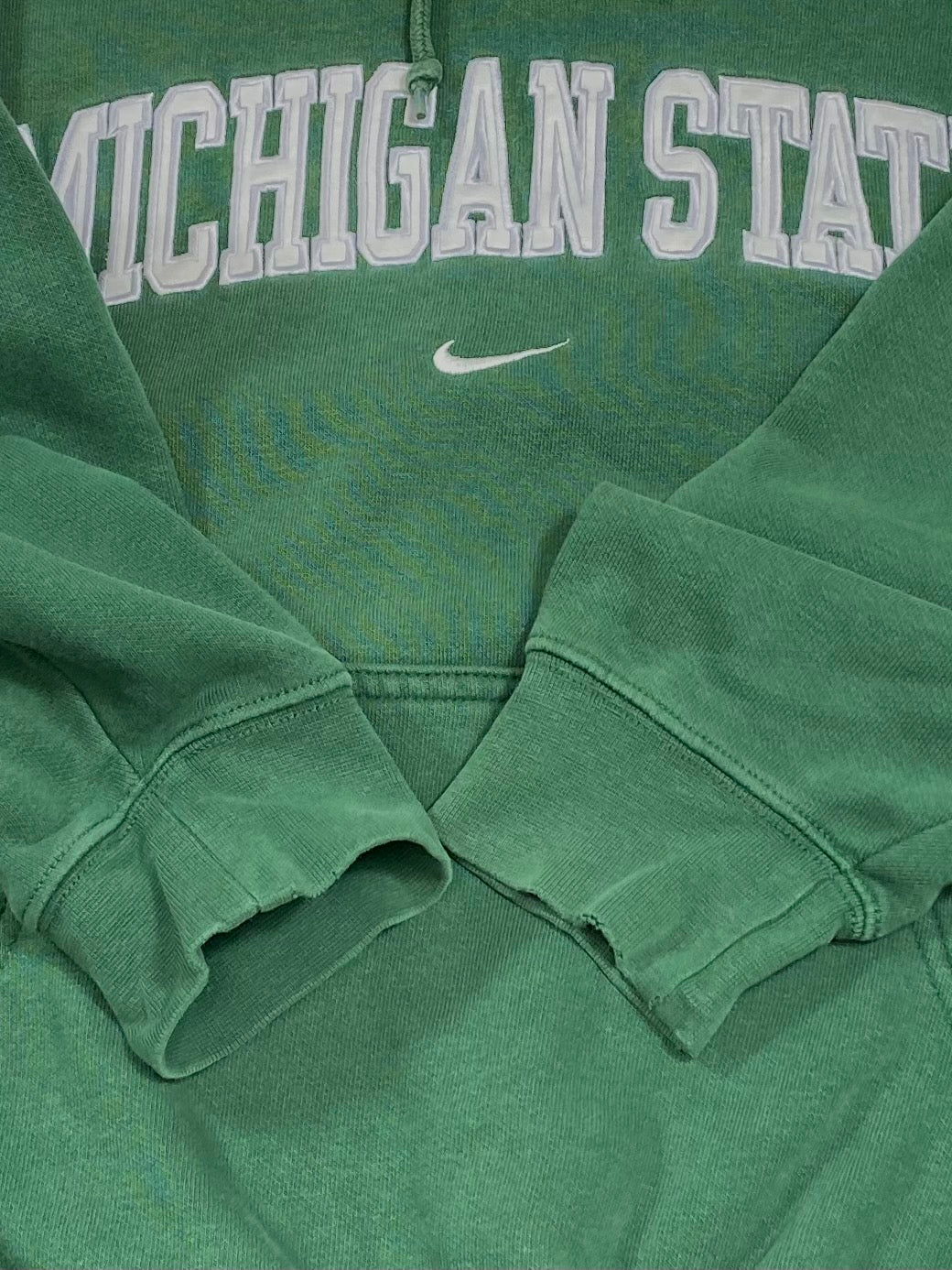 90’s Nike Michigan State Vintage Hoodie Sweat-Shirt / 4786