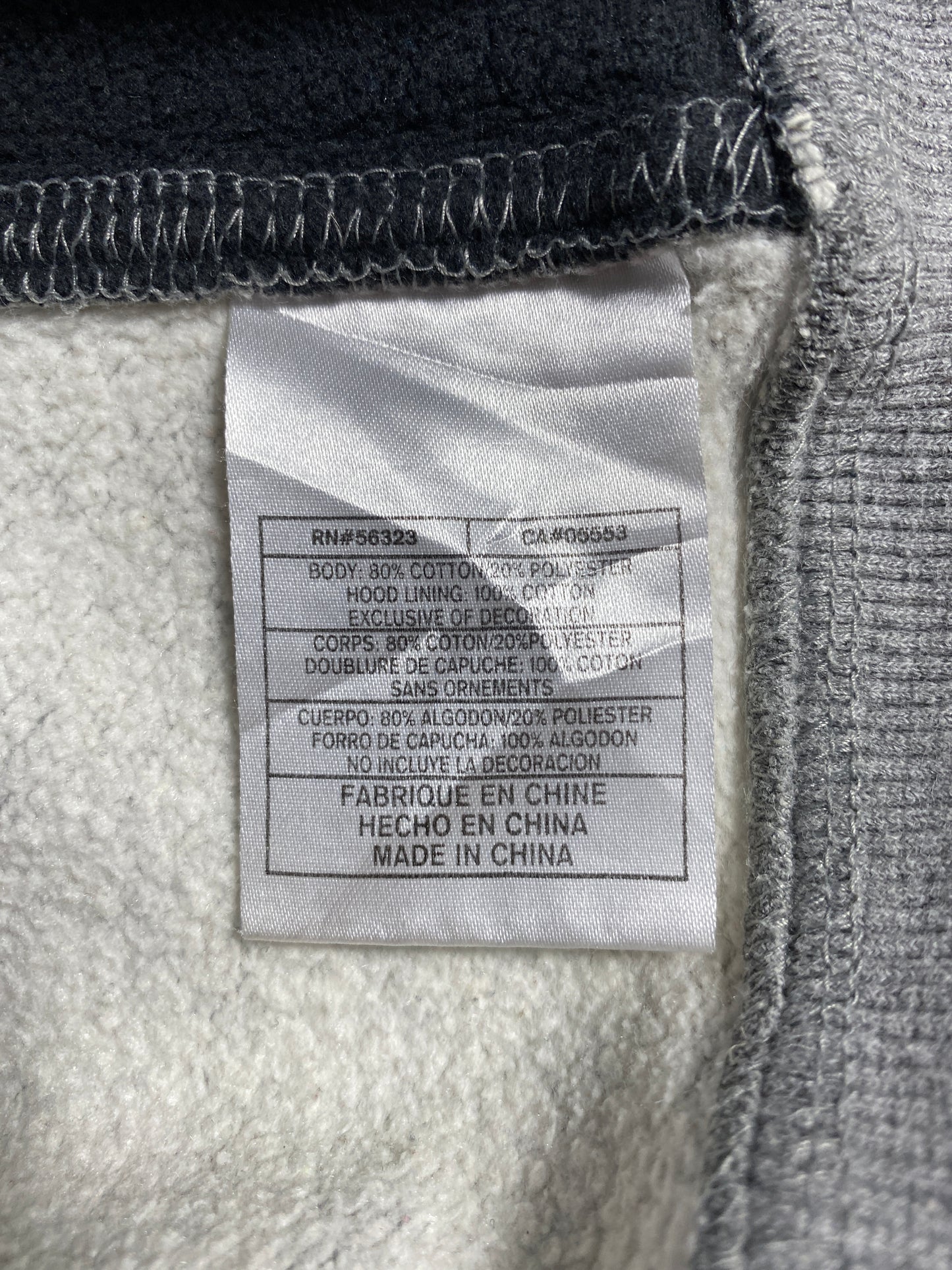 00’ NIKE IOWA HAWKEYES Size L Vintage College Hoodie Sweat-Shirt / A6374