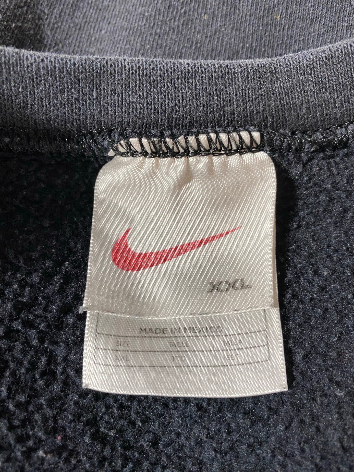 90's NIKE MINI SWOOSH Size XXL Vintage Sweat-shirt/ K5251