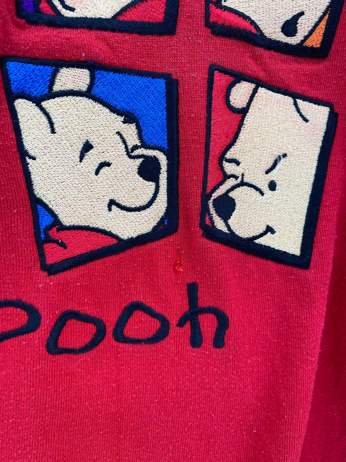 90's DISNEY POOH Size L Vintage Sweat-Shirt /k5431