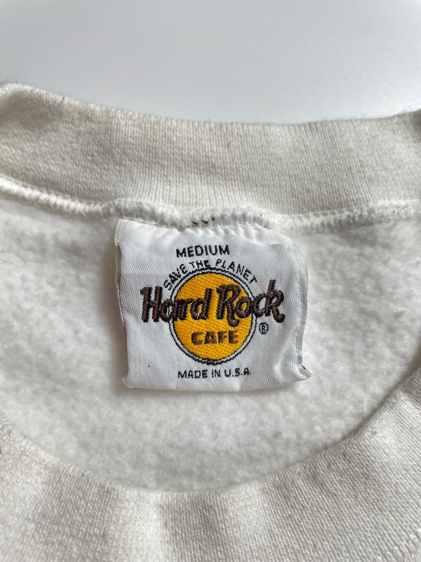 Vintage HARD ROCK MAUI Made in USA Size M Sweat-shirt / K8850