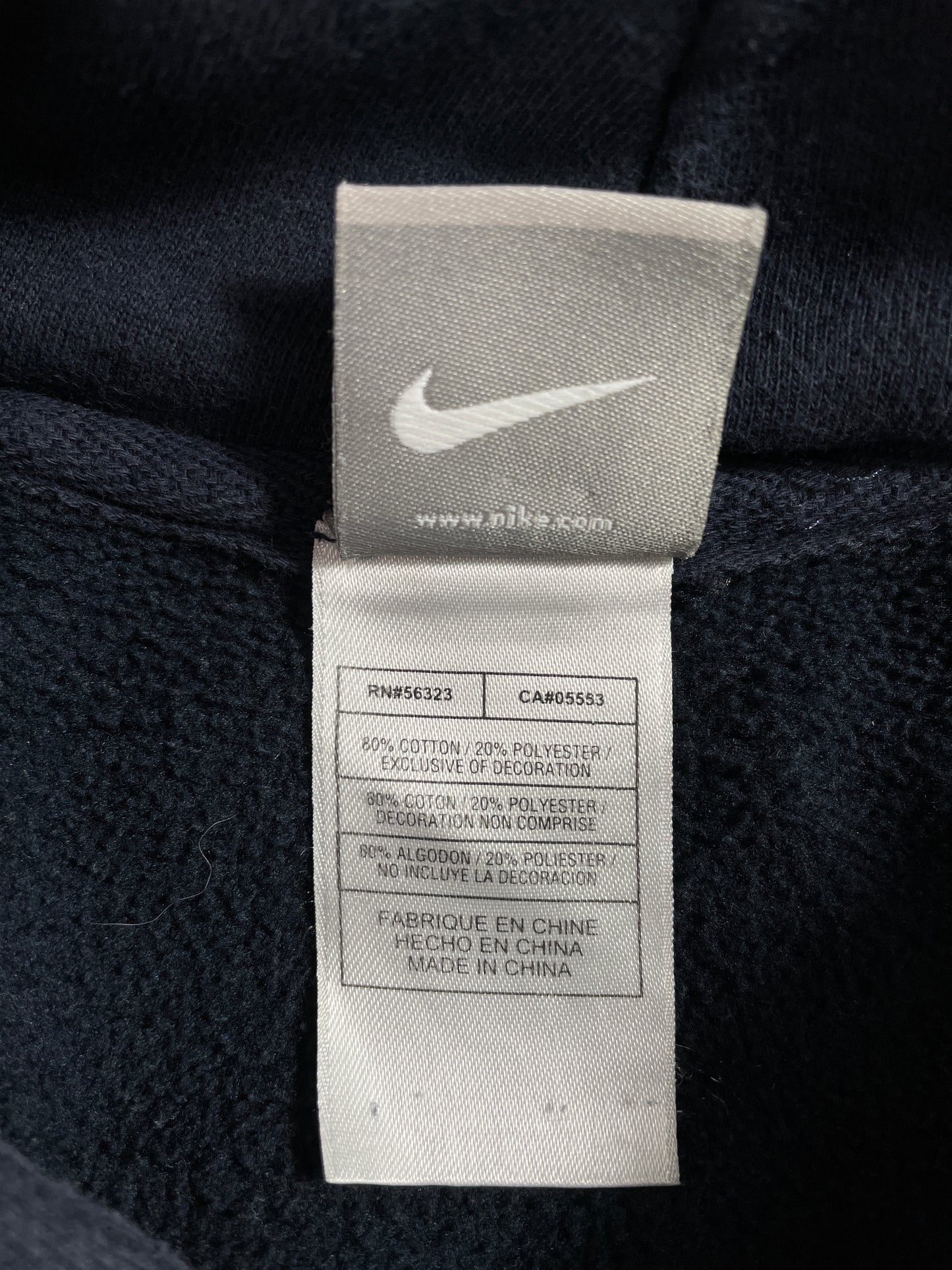 00' NIKE x BOSTON RED SOX Size L Vintage MLB Hoodie Sweat-Shirt / E3080S