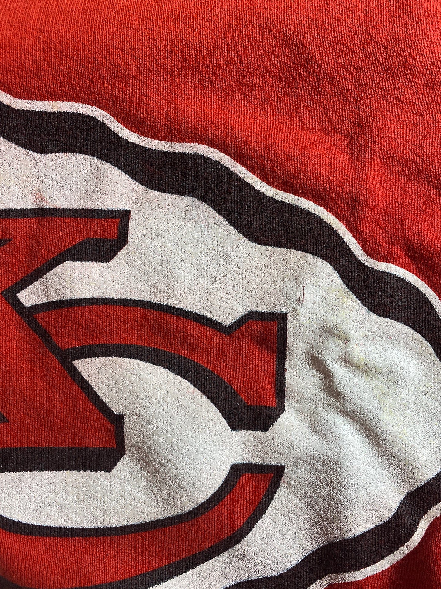 1995 KANSAS CITY CHIEFS MADE IN USA Size XL Vintage NFL Sweat-Shirts / K2029