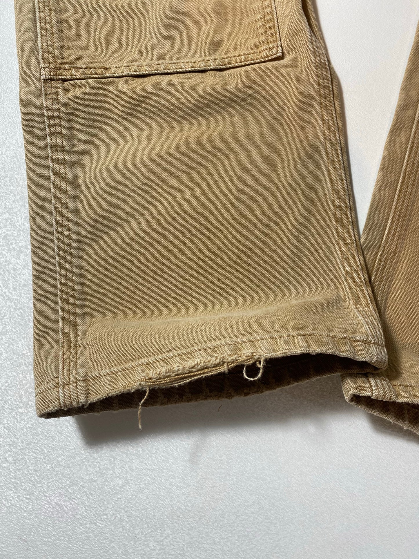 Vintage CARHARTT Size W30xL28.5 Double Knee Duck Pants / K9459