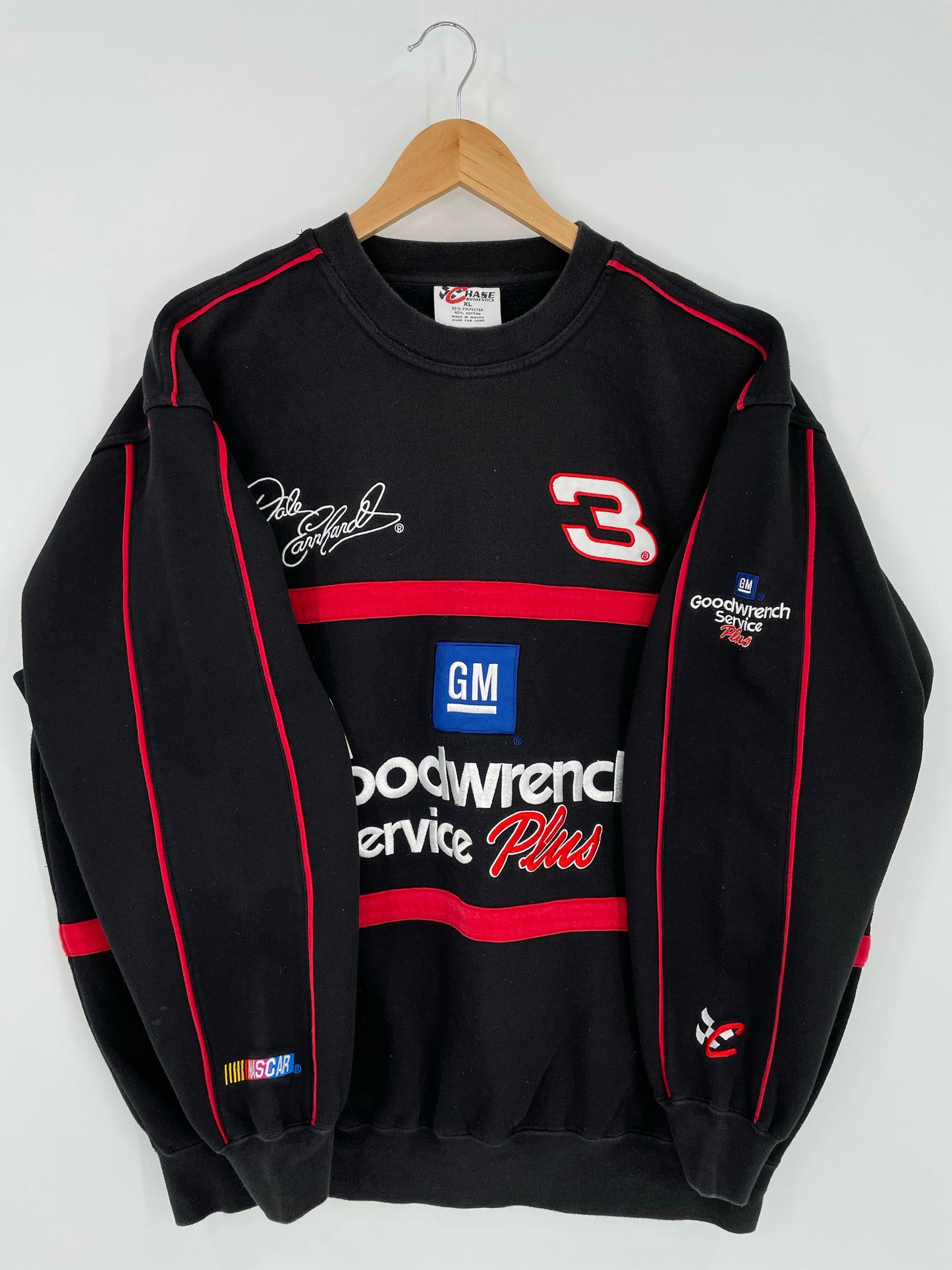 Vintage NASCAR DALE EARNHARDT GOODWRENCH SERVICE Size XL Racing Sweat- Shirts / K5241