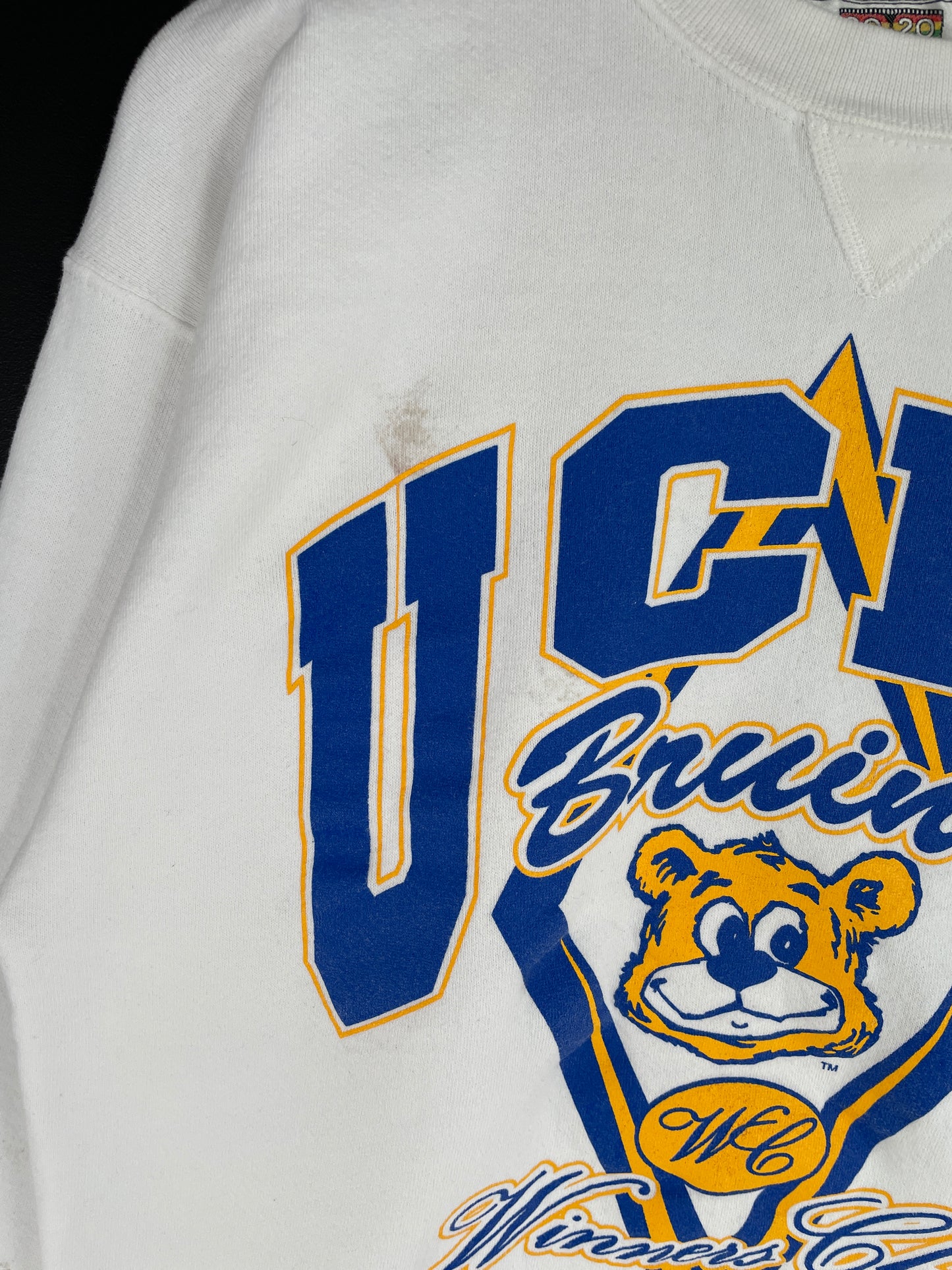 90's UCLA Made in USA Size M Vintage College Sweat-shirt / A9794