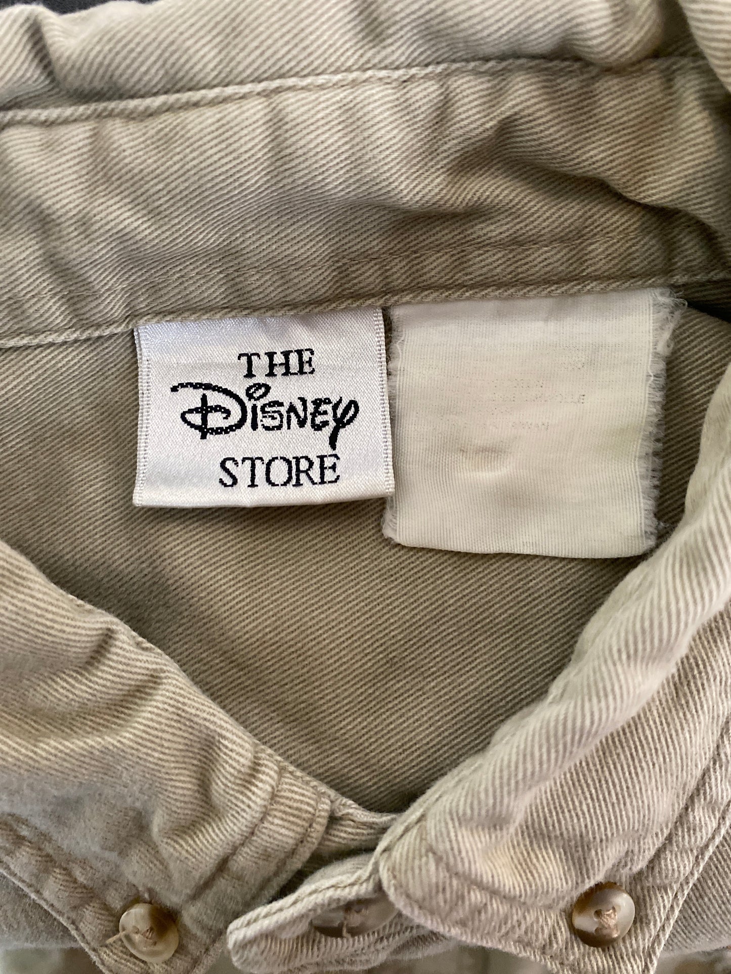 00' DISNEY GOOFY Size Approx.L Vintage Button Down Shirt / E3938B