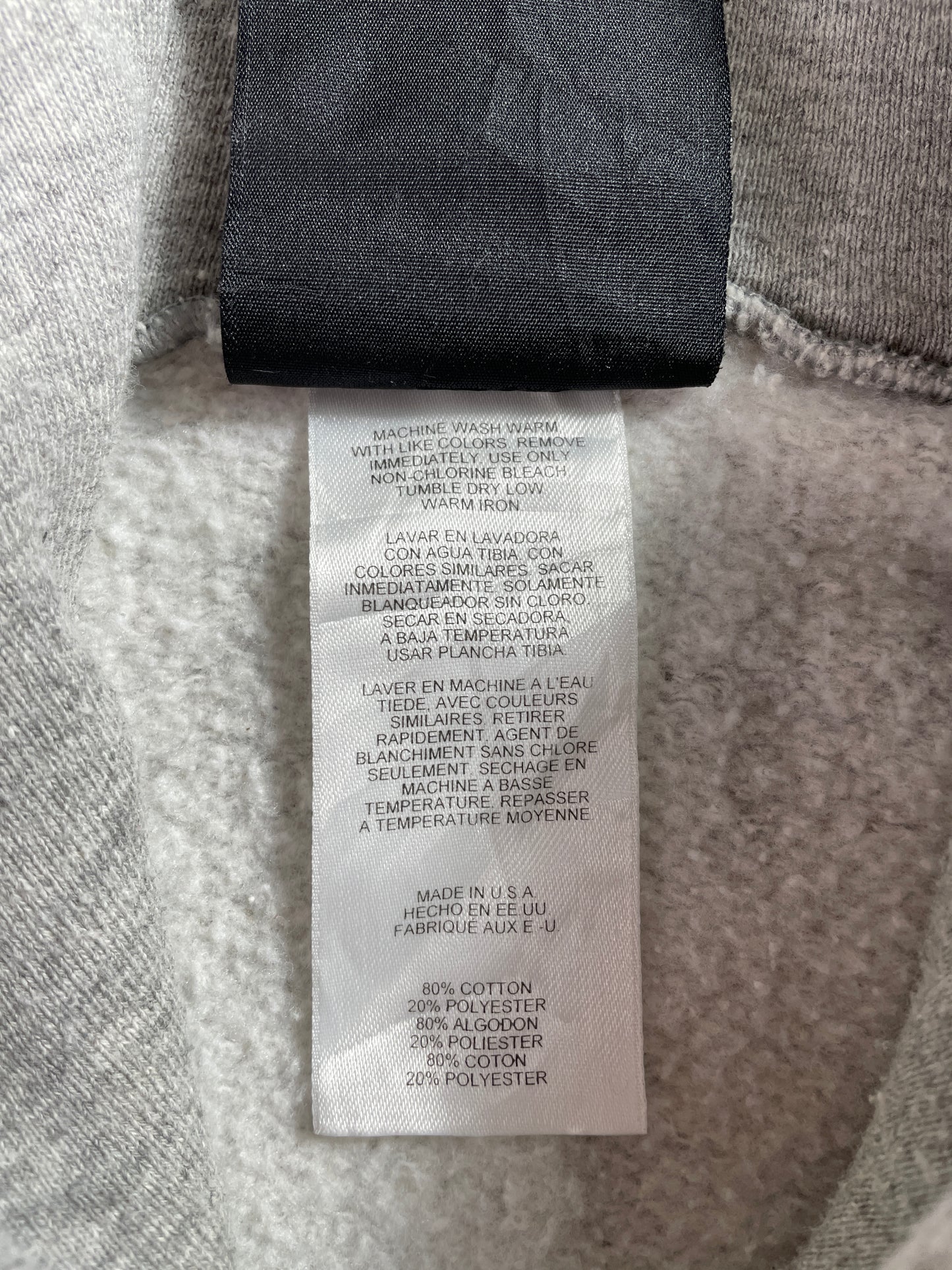 90's ADIDAS Made in USA Size XXXXL Vintage Hoodie Sweat-shirt / A4293