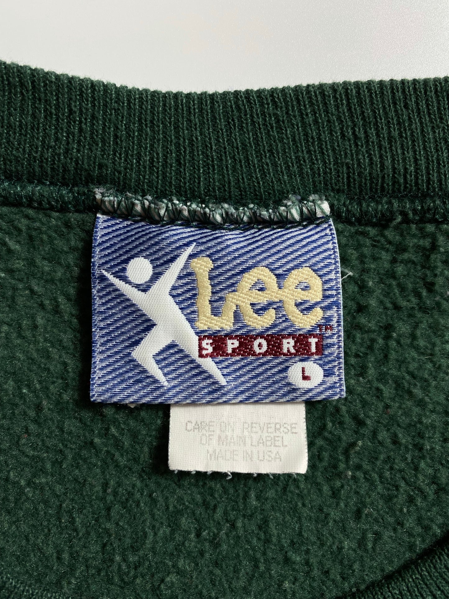 1996' WISCONSIN GREEN BAY PACKERS Made in USA Size L Vintage NFL Sweat-shirt / K5321