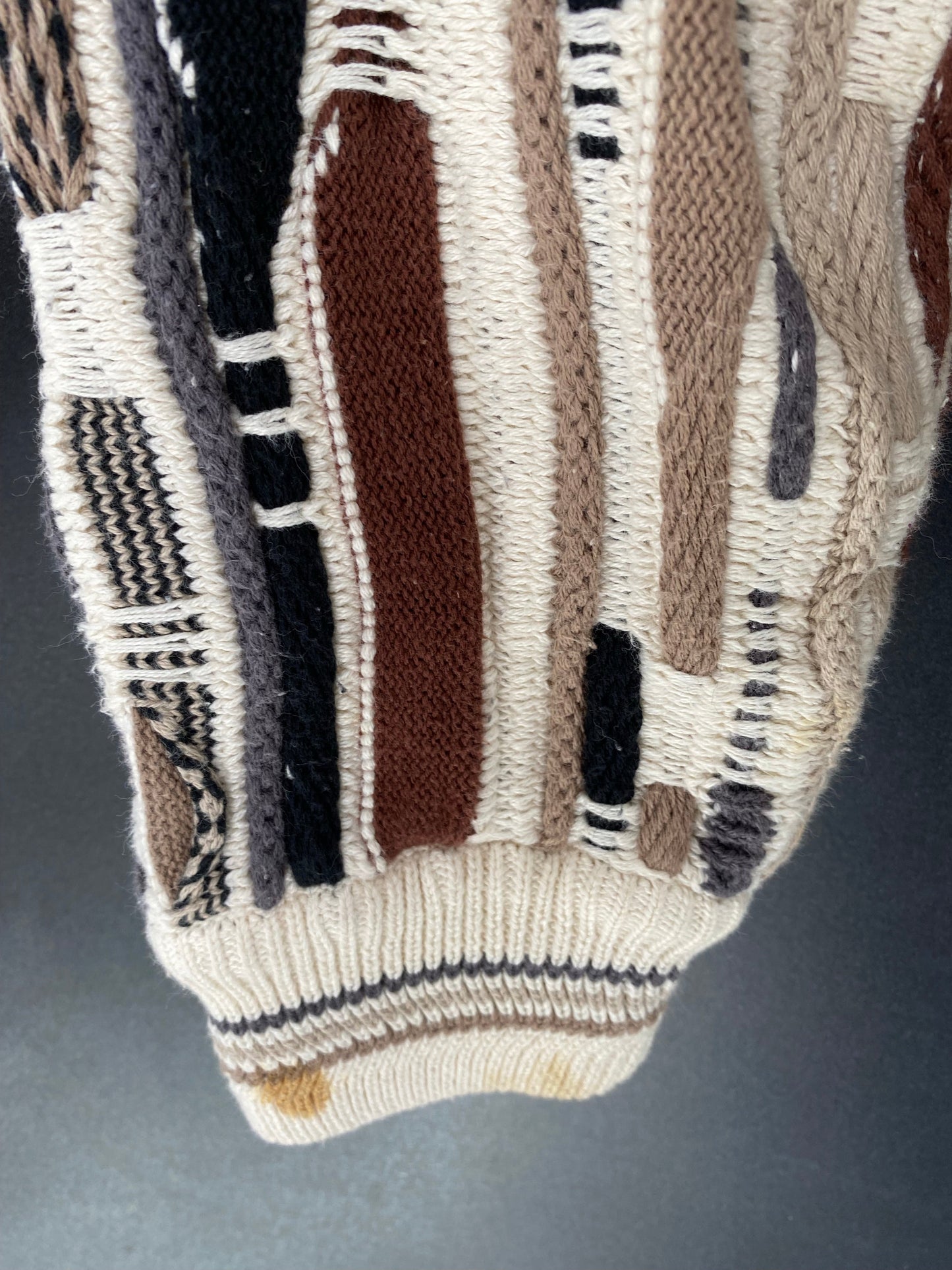 Vintage 3D COOGI- Style Size L Knit Sweater / A9881