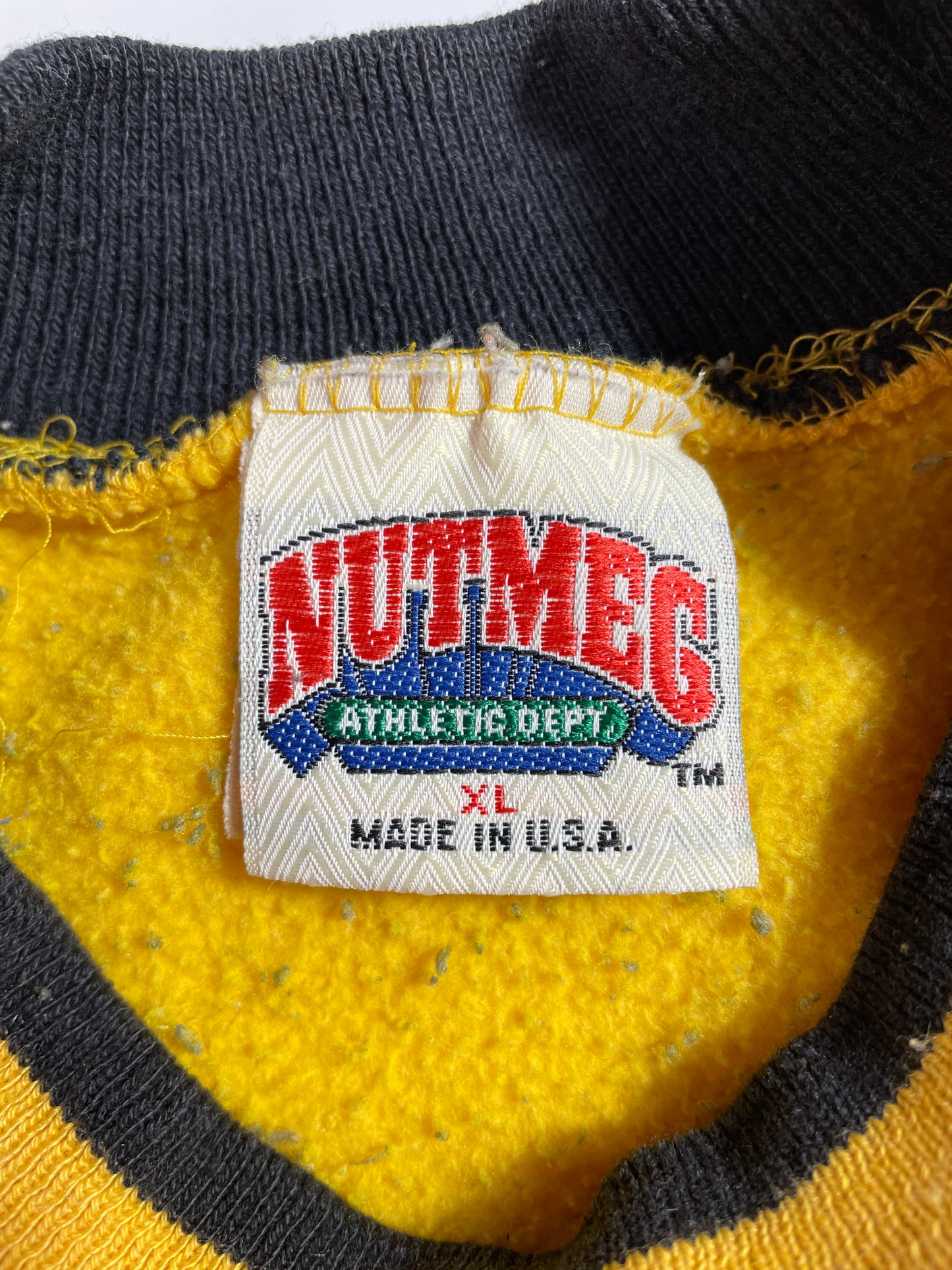 90's BOSTON BRUINS Made in USA Size XL Vintage NHL Sweat-shirt / E3288S
