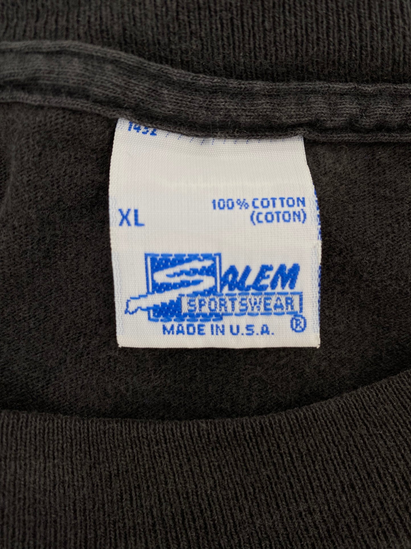 1994 SALEM x HUSTON ROCKETS Made in USA Size XL Vintage NBA T-shirt / A303