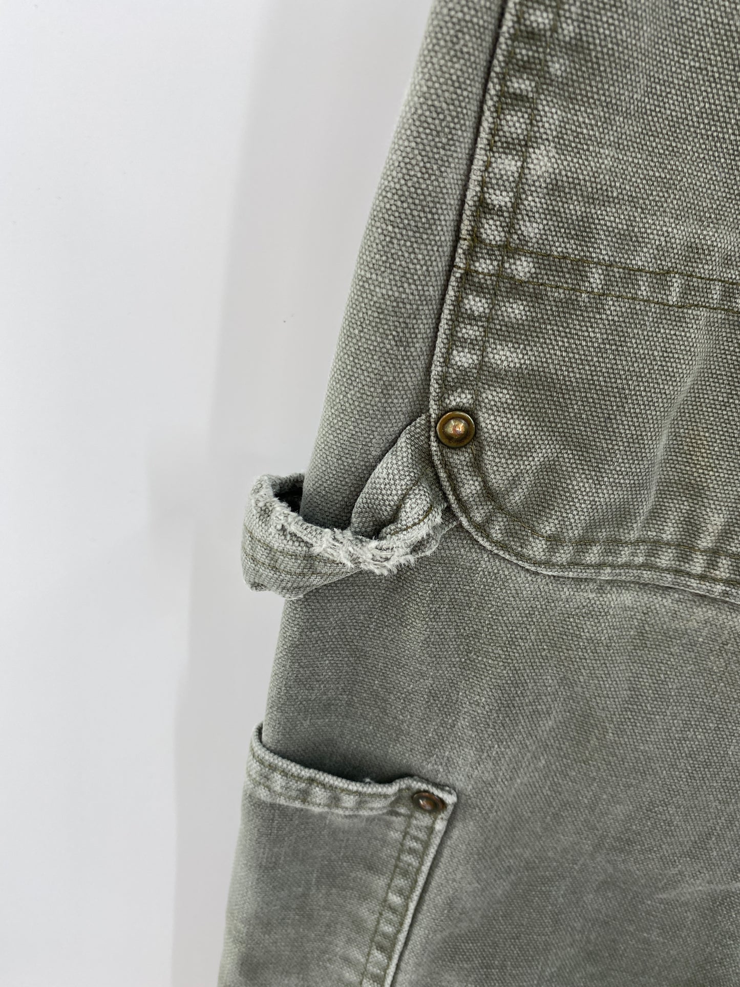 Vintage CARHARTT Size W32xL28 Vintage Double Knee Duck Pants / A3605