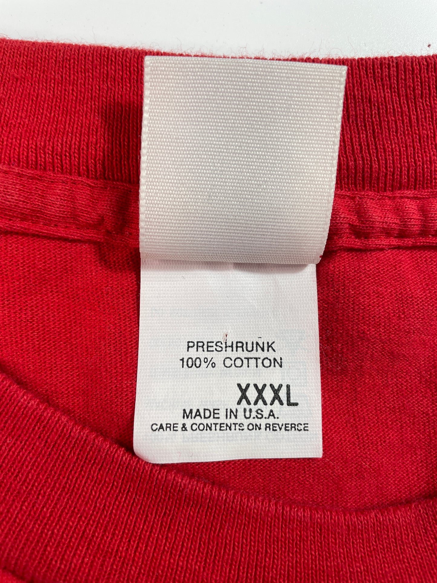 1992 CHICAGO BLACKHAWKS Made in USA Size XXXL Vintage NFL T-Shirt / E5255T