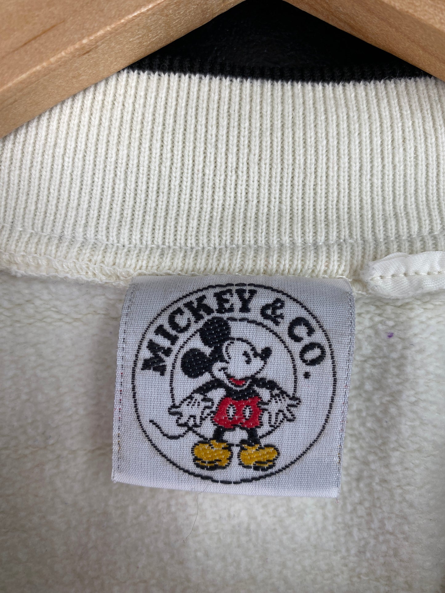 90's DISNEY MICKEY Size Approx.XL Vintage Sweat-shirt / E5421S