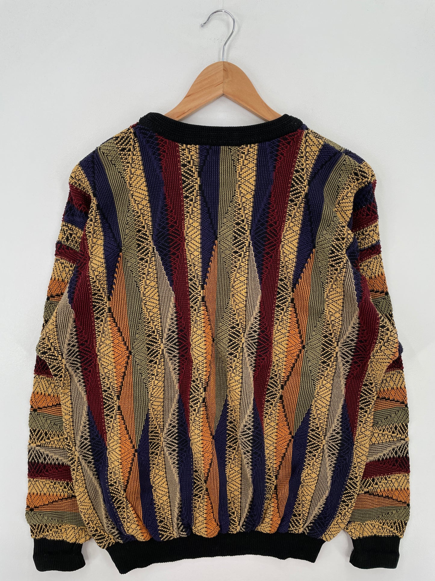 Vintage 3D COOGI-Style Size L Knit Sweater / A7664