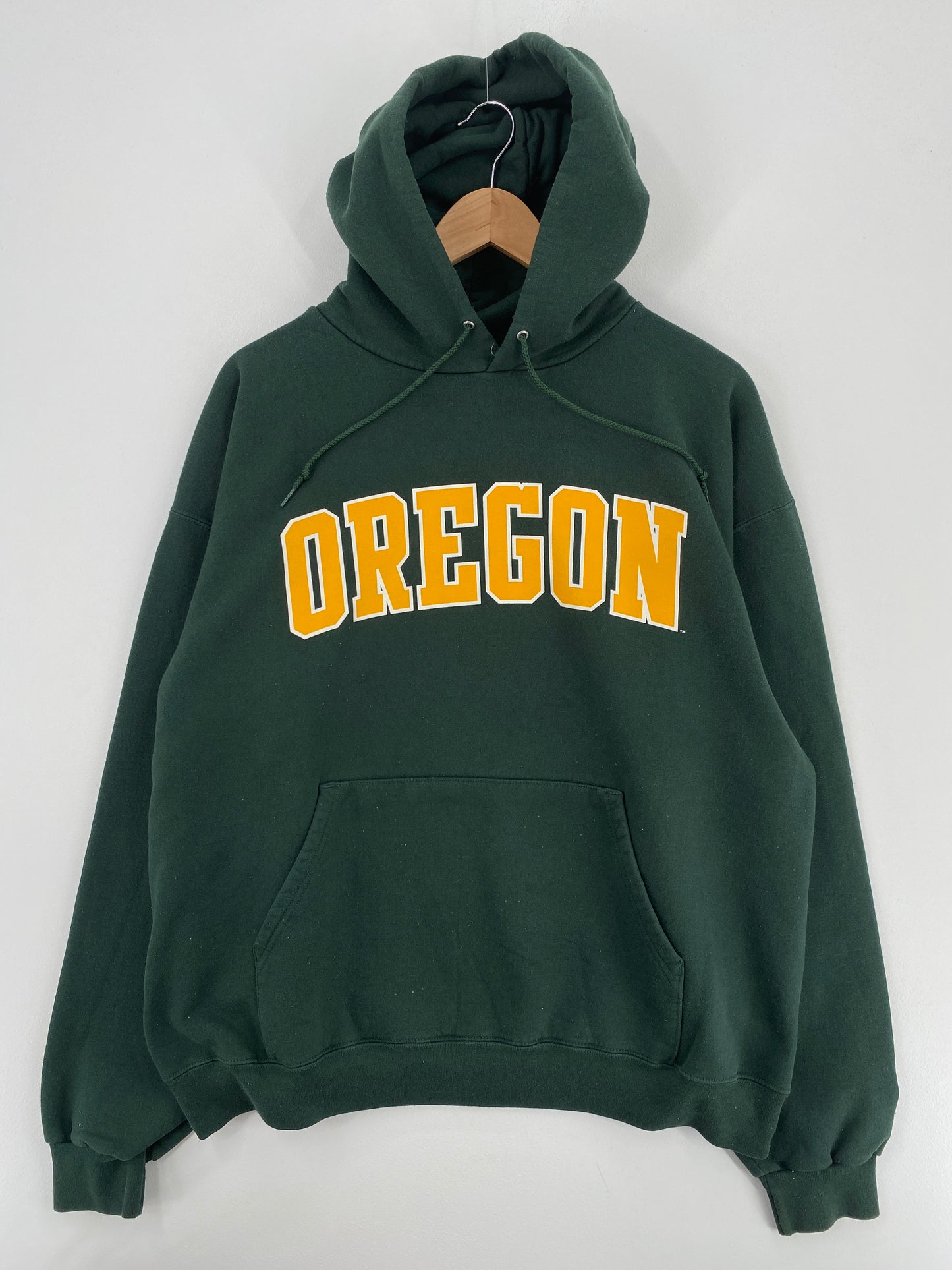 Vintage CHAMPION x UNIVERSITY OF OREGON Size XL College Hoodie Sweat-shirt / A5627