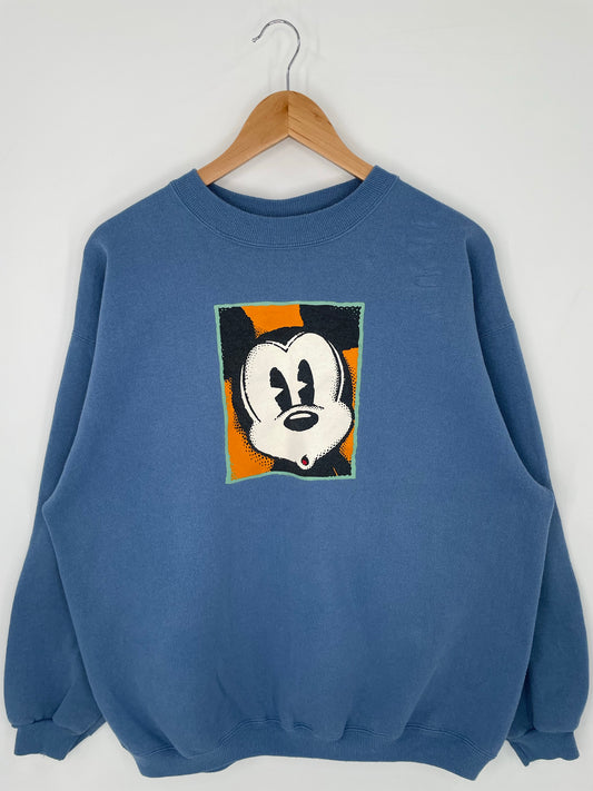 00' DISNEY MICKEY Size XL Vintage Sweat-shirt / K9047