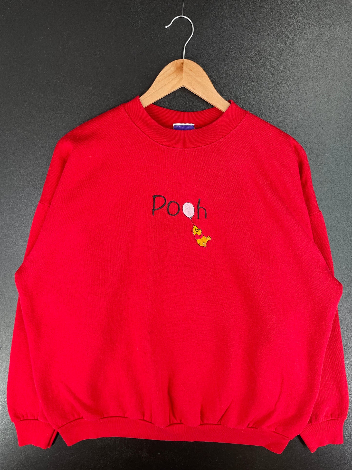 00’ DISNEY WINNIE THE POOH Made in USA Size XL Vintage Sweat-shirt / E2874S