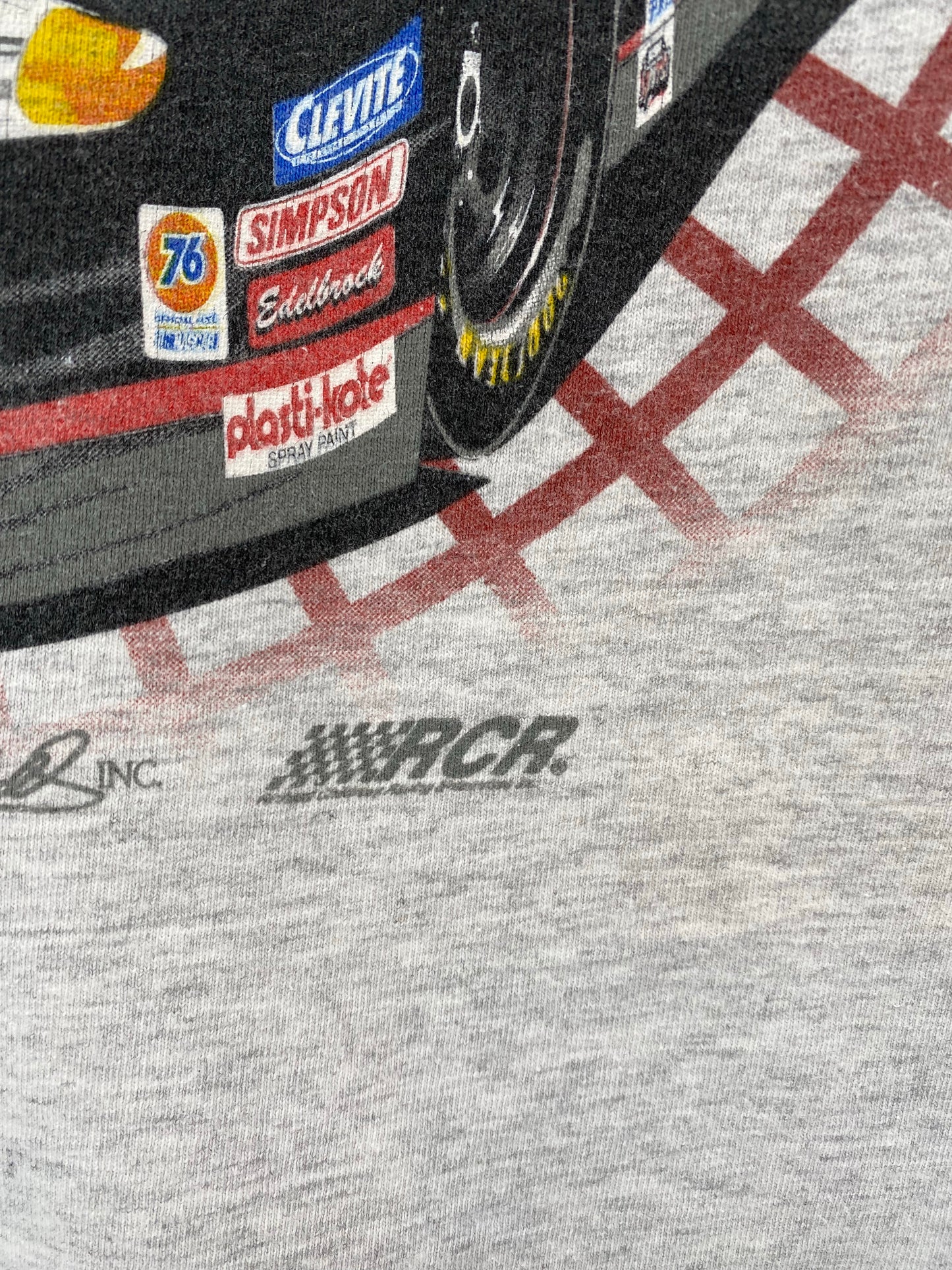 Vintage NASCAR DALE EARNHARDT Size L Racing T-Shirt / K6221