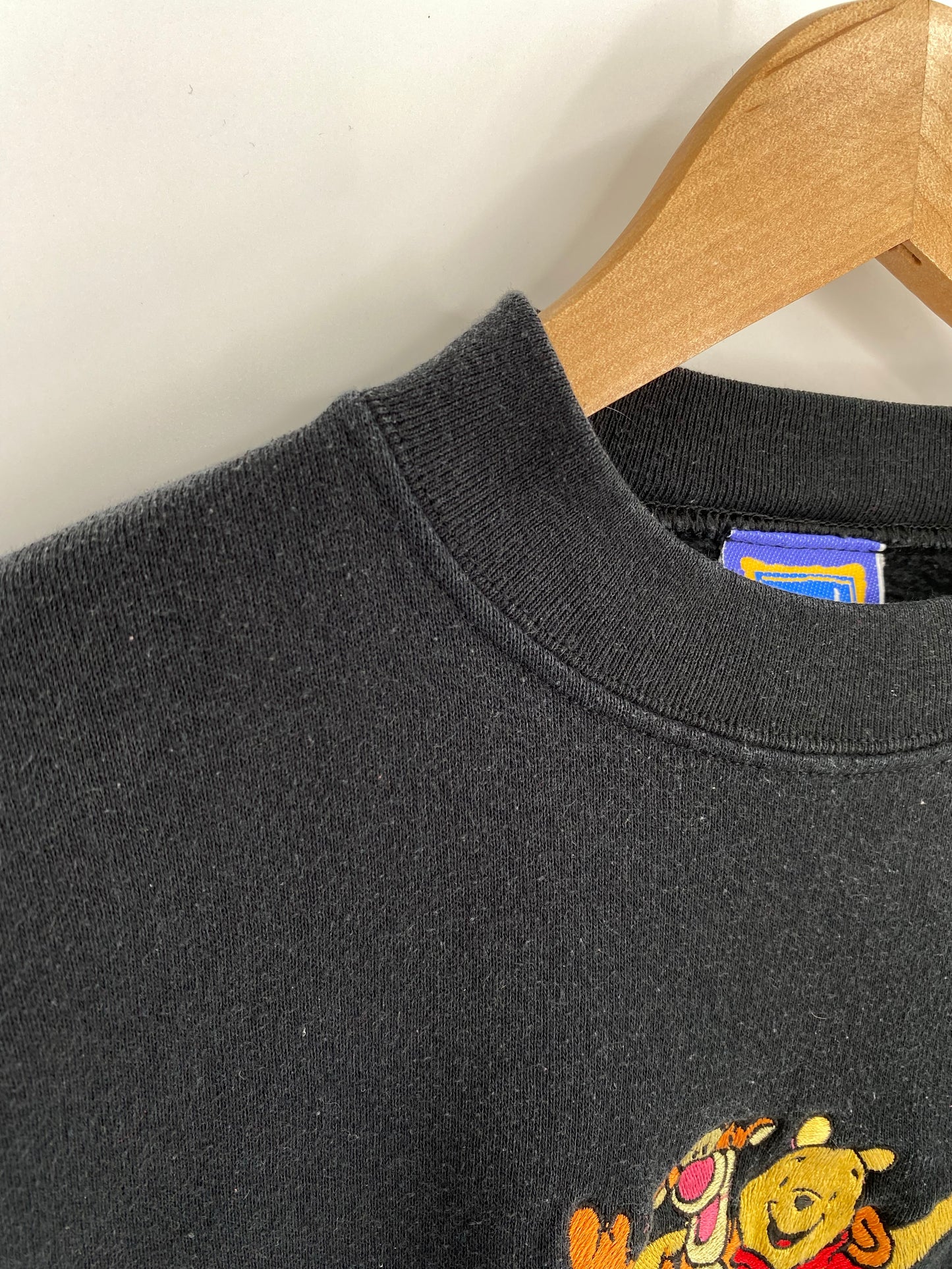 90's DISNEY POOH TIGGER Made in USA Size S Vintage Sweat-shirt / K8644