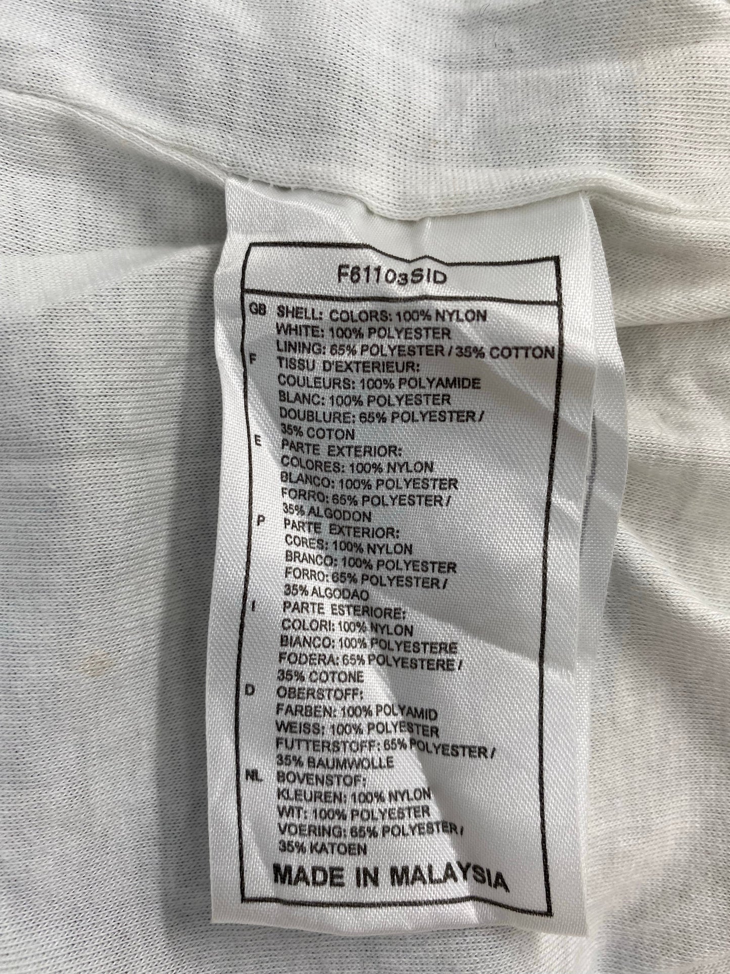 90’s NIKE Size L Vintage Zip-up Nylon Jacket/ A7302