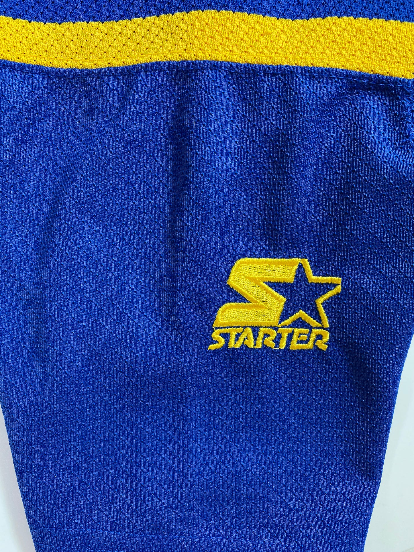 90’s STARTER x BUFFALO SABRES PAT LAFONTAINE Size L NHL Hockey Game Shirt / A5391