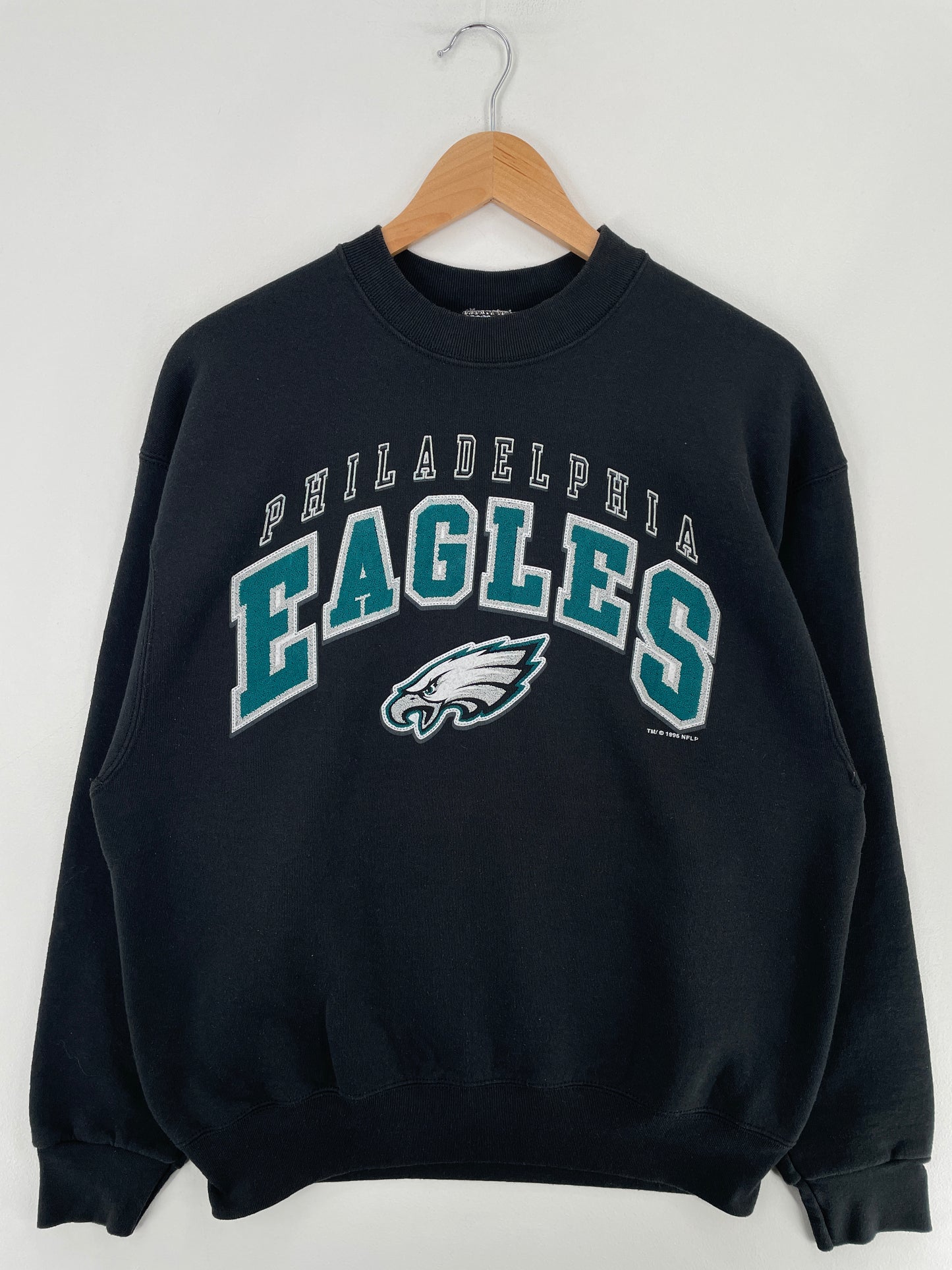 1995 PHILADELPHIA EAGLES Made in USA Size L Vintage NFL Sweat-shirt / E3237S