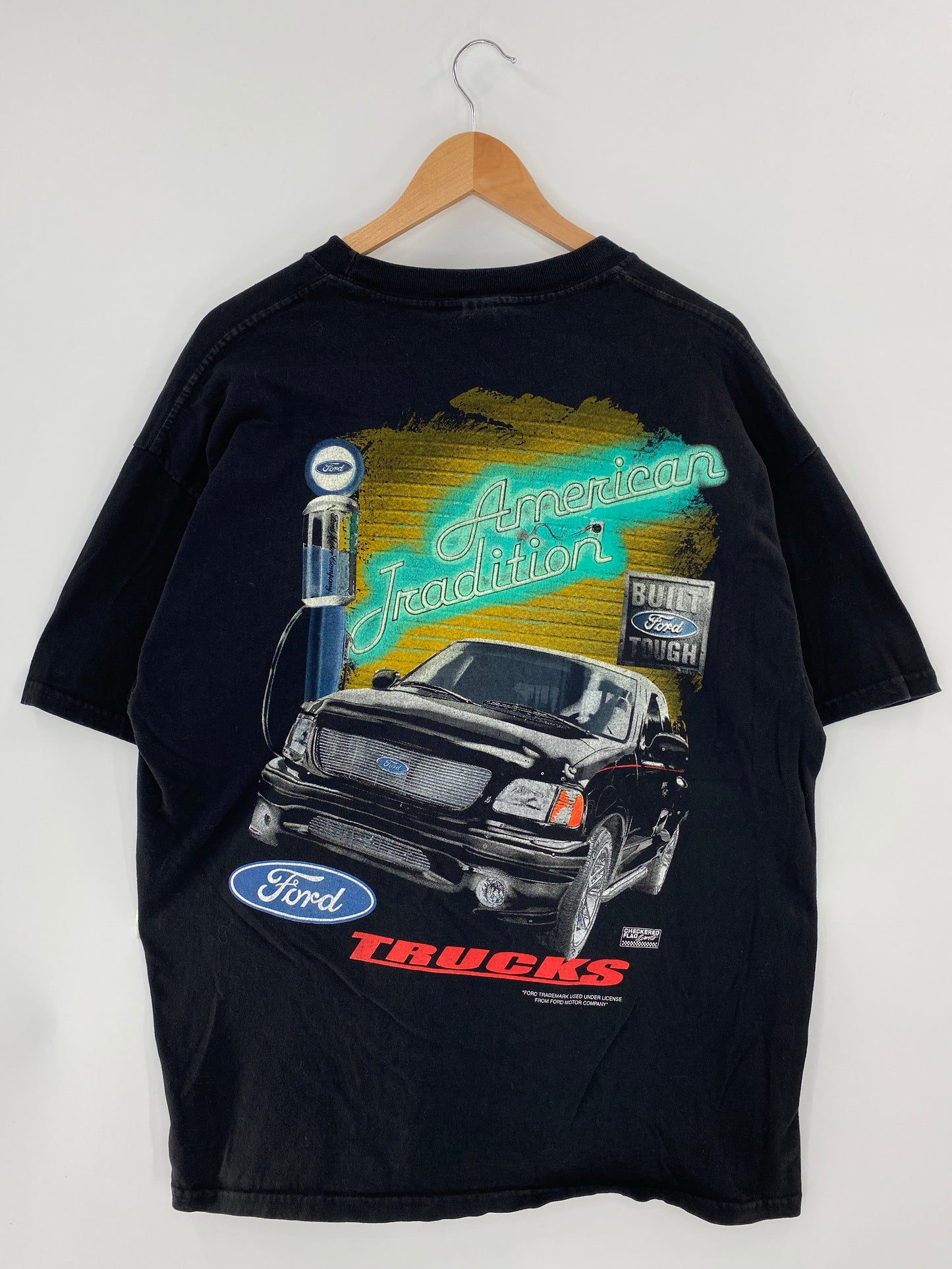 Vintage FORD TRUCKS Size XL Racing-T-Shirt / k5052