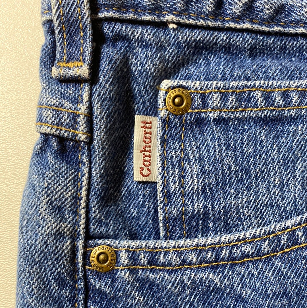 Vintage CARHARTT Size W36xL30 Denim Pants / E241