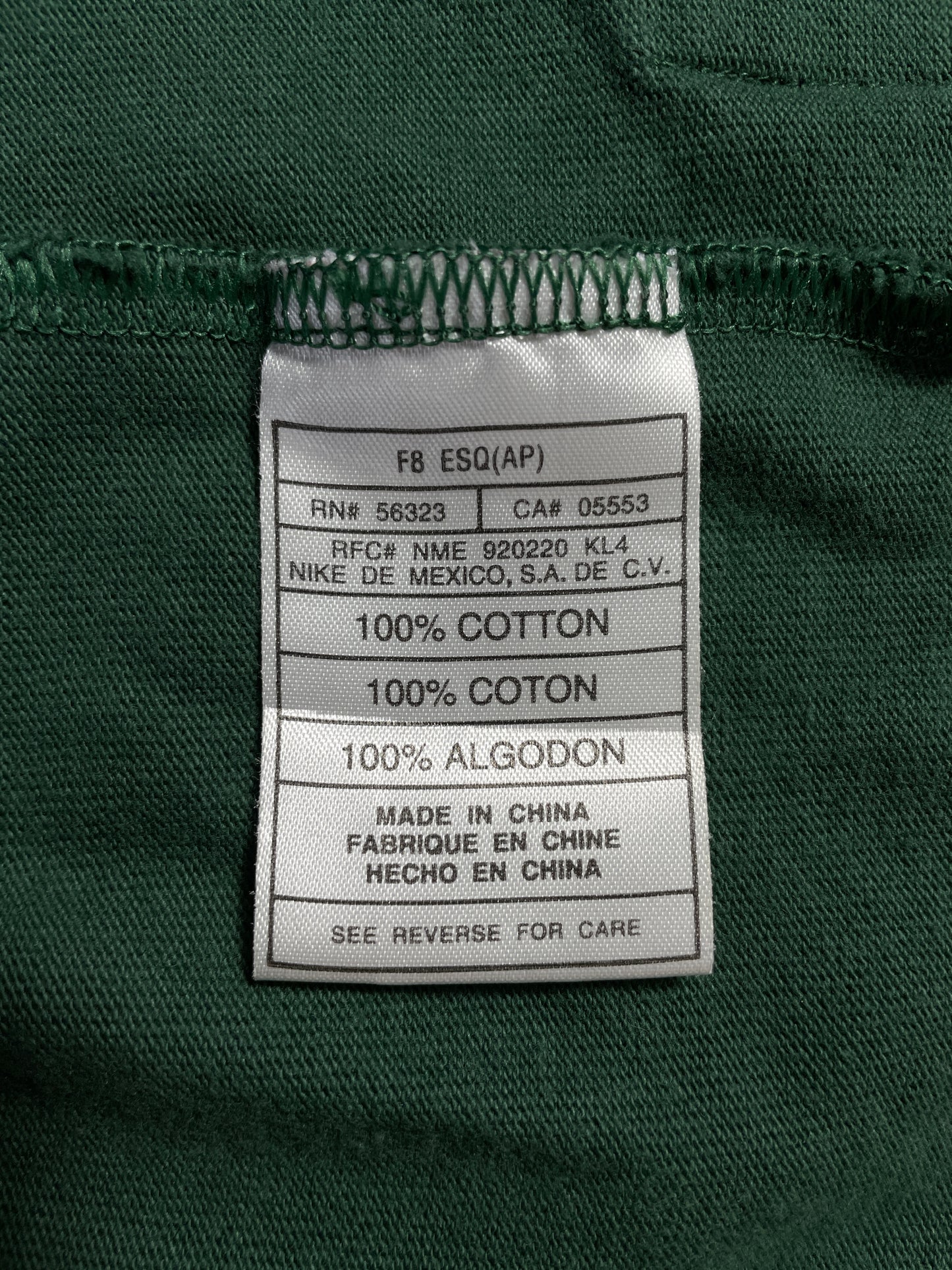 90’s NIKE SOUTH AFRICA RUGBY UNDER 21 Size L Vintage Rugby-Shirt / E904