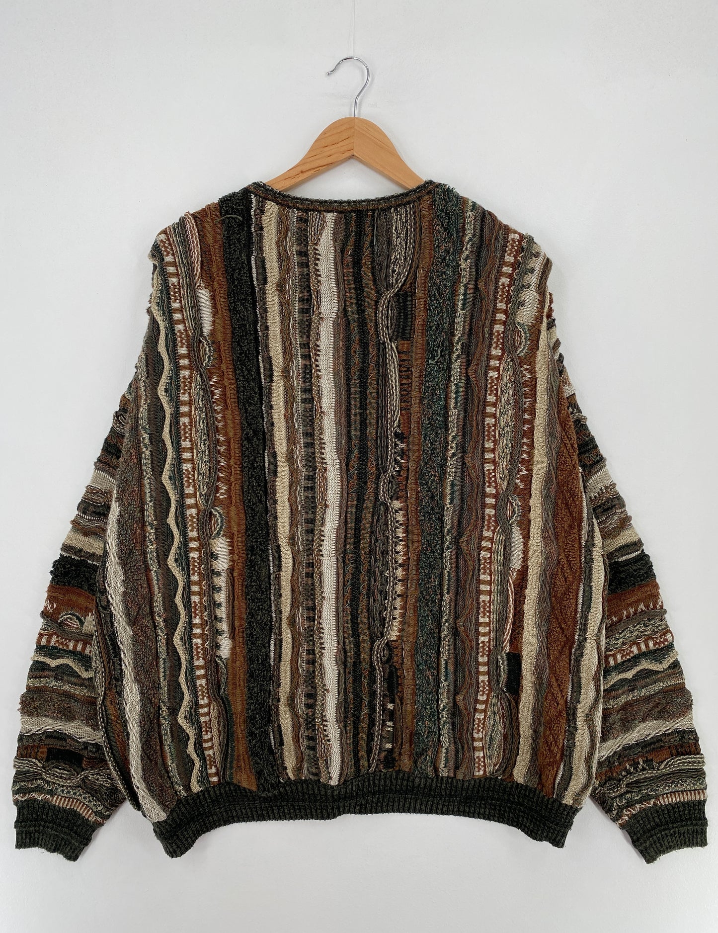 Vintage 3D COOGI- Style Size XXXL Knit Sweater / E773