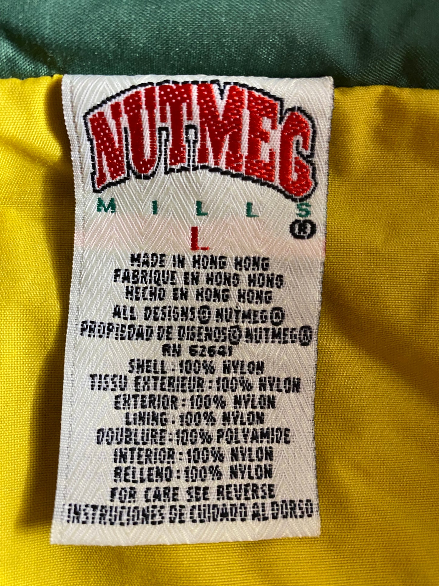 90’s PACKERS Size L NFL Nylon Jacket  / K5926