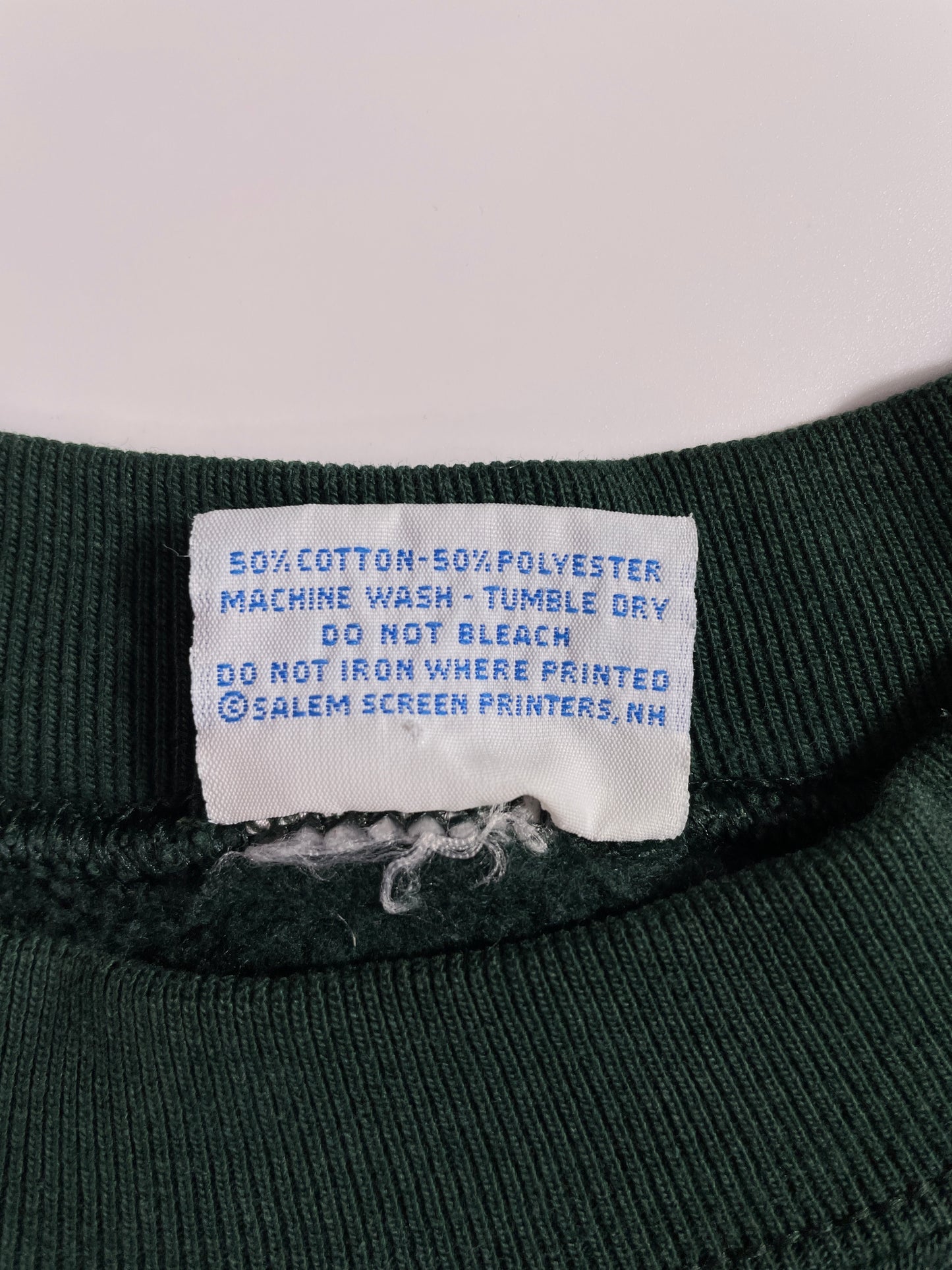 1994 SALEM x GREEN BAY PACKERS Made in USA Size XL Vintage NFL Sweat-Shirt / A3566