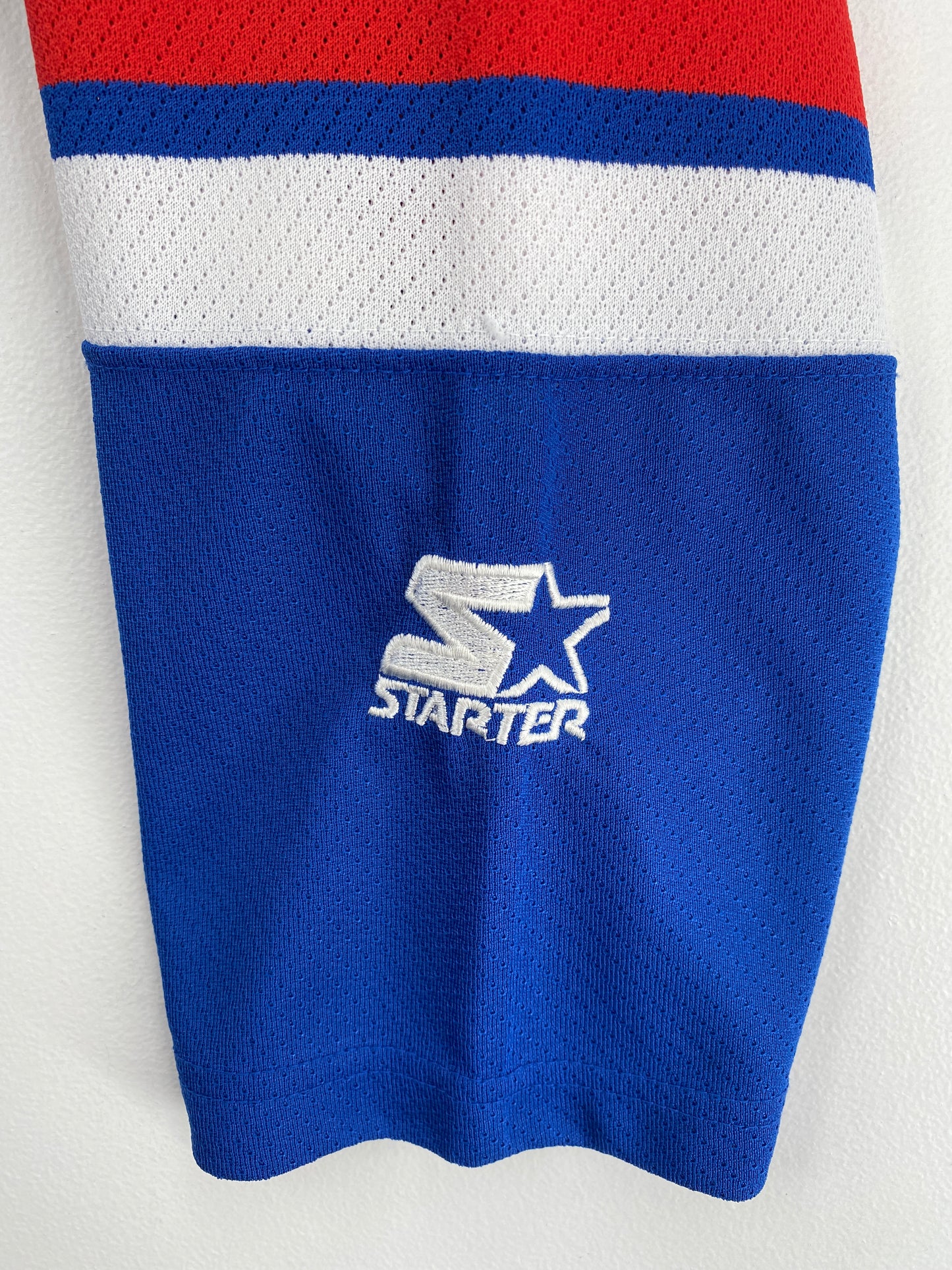 90’s STARTER x NEW YORK RANGERS Size XL NHL Hockey Game Shirt / A5389