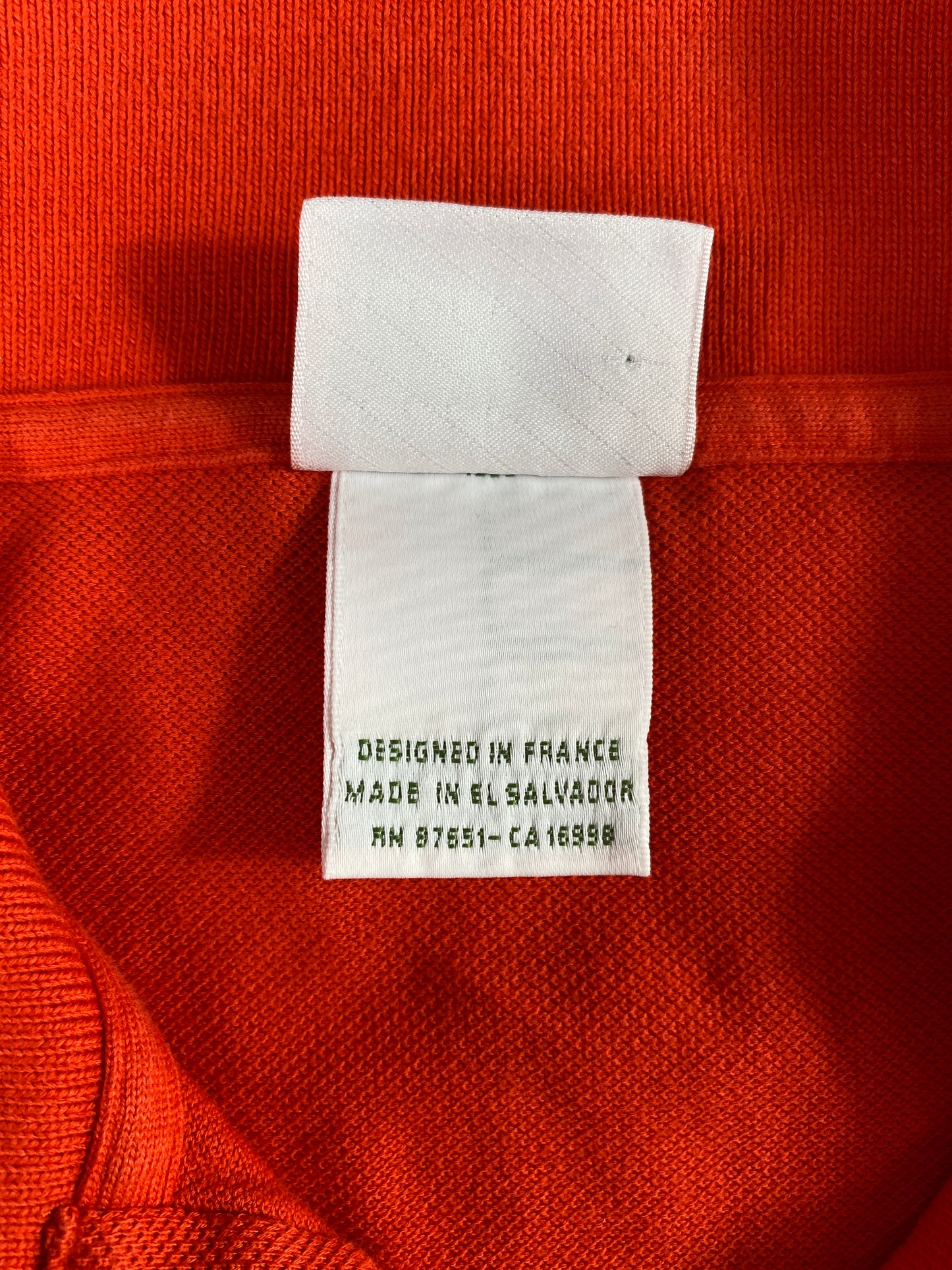 LACOSTE Size XXL Vintage Polo Shirt / A3668