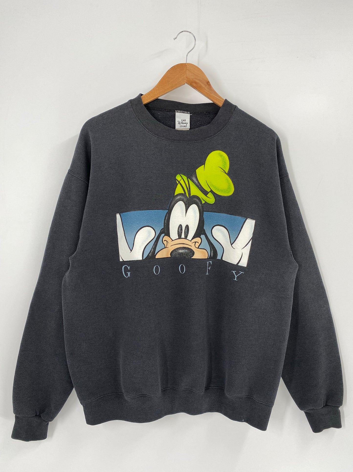 00' DISNEY GOOFY Size L Vintage Sweat-shirt / K4714