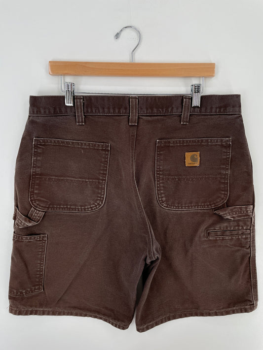 .Vintage CARHARTT Size W36xL9 Duck Shorts / E6564P