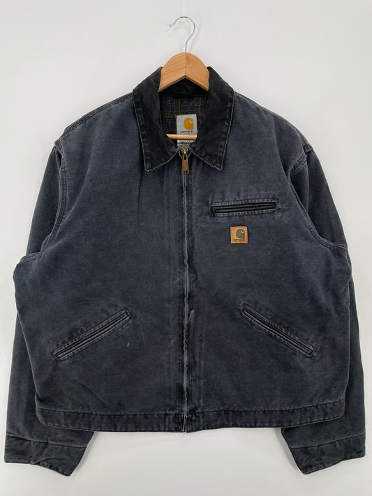 Vintage CARHARTT Size XL Duck Zip-up Jacket / A8510