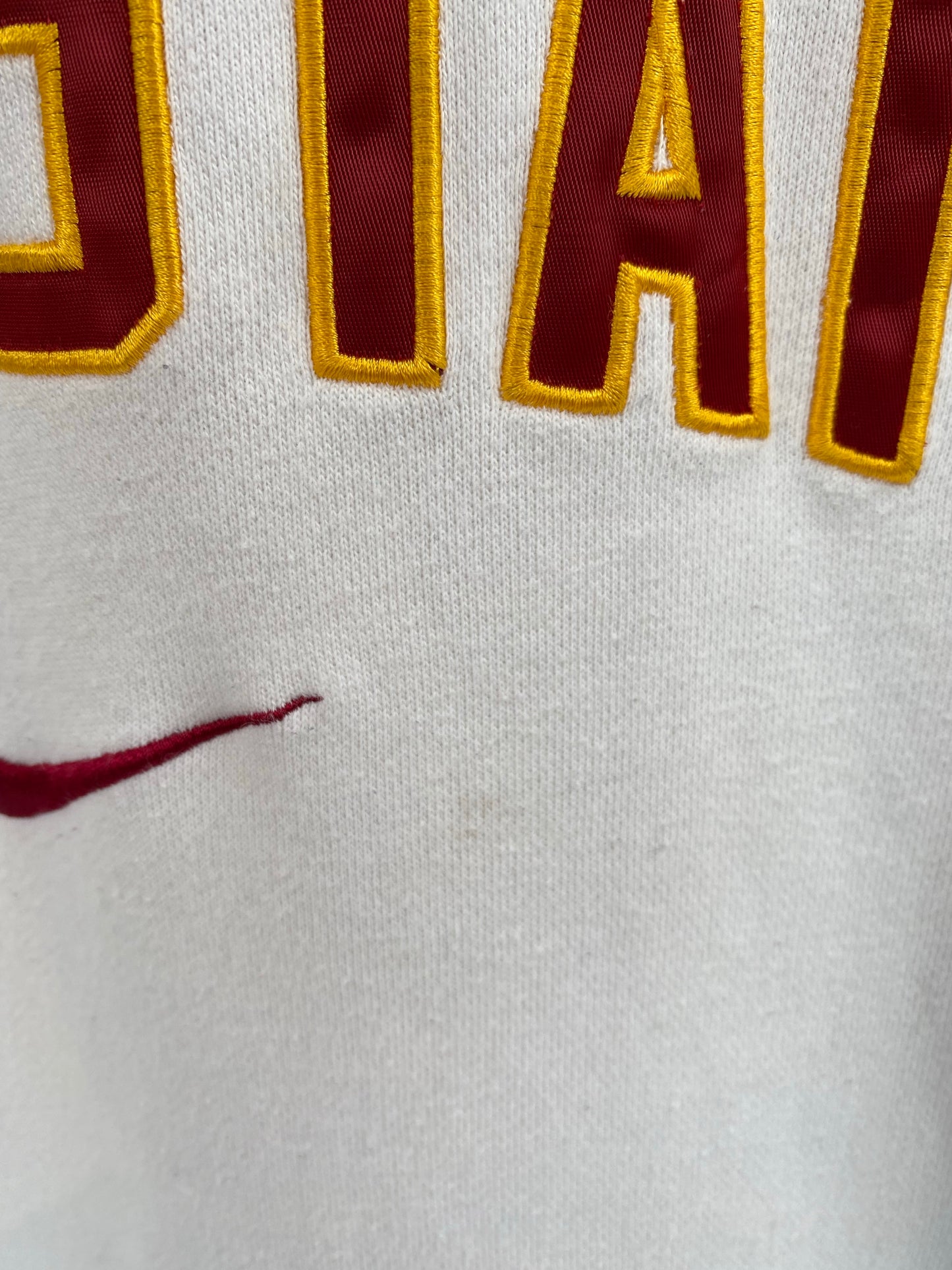 00' NIKE IOWA STATE Size L Vintage Hoodie Sweat-Shirt / K4653