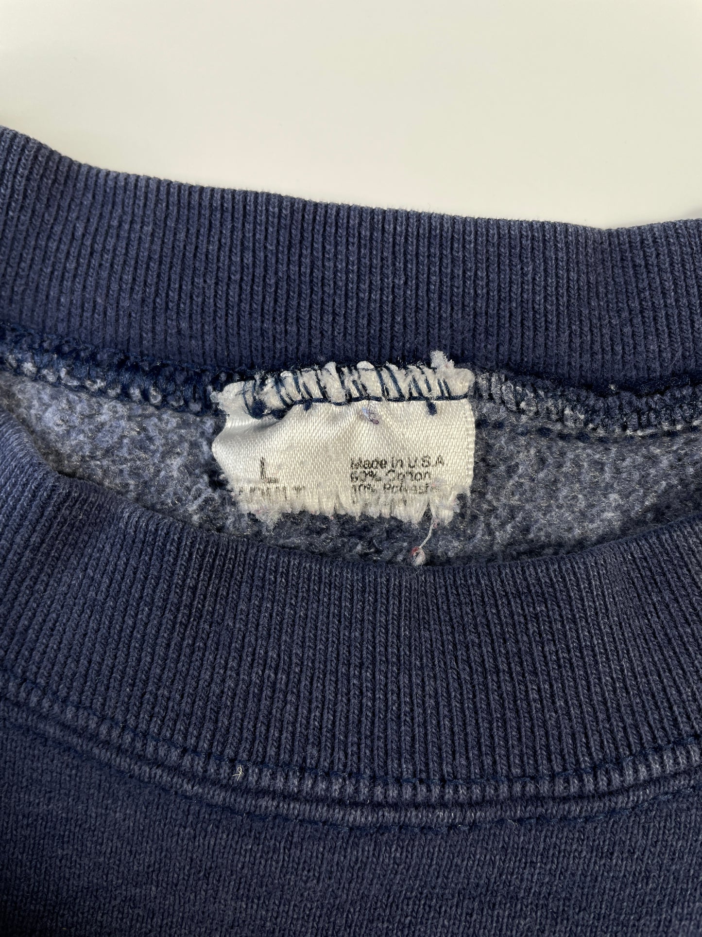 90's BOSTON Made in USA Size L Vintage College Sweat-Shirt / A6866