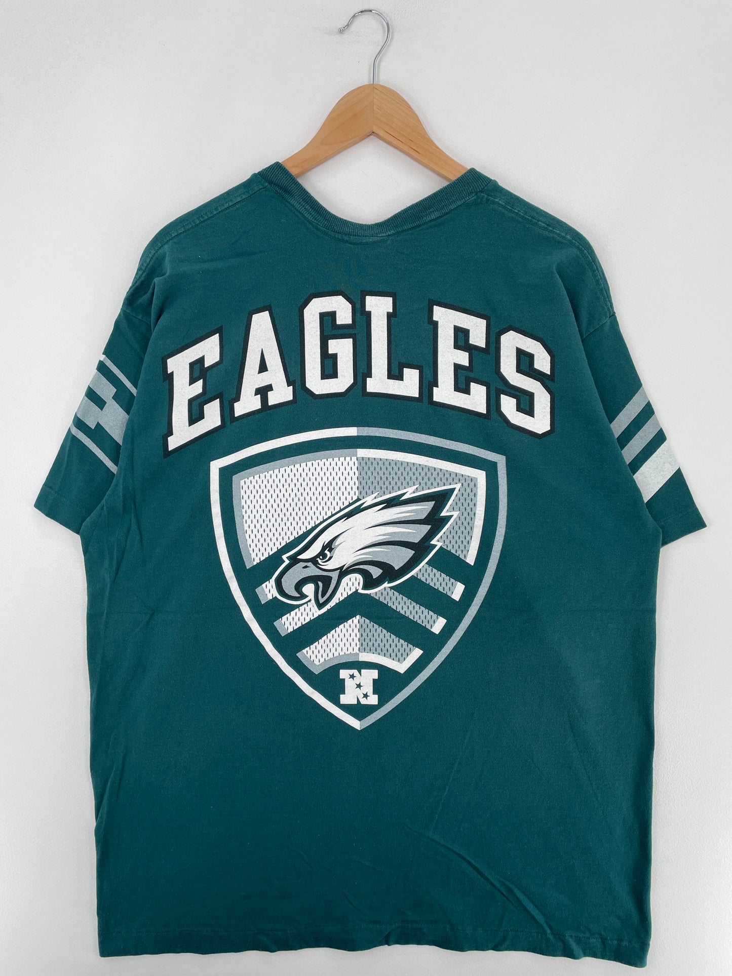 90's PHILADELPHIA EAGLES Made in USA Size XL Vintage NFL T-Shirt / E2421T